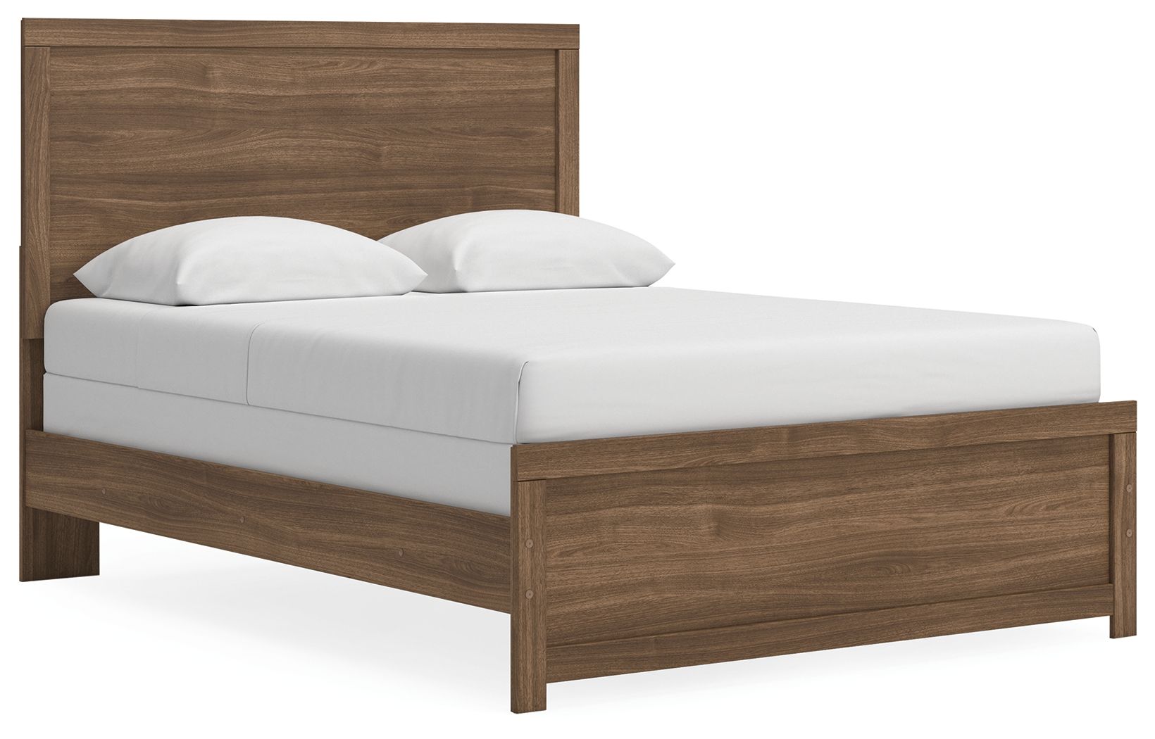 Broachmyn - Queen Panel Bed - Auburn
