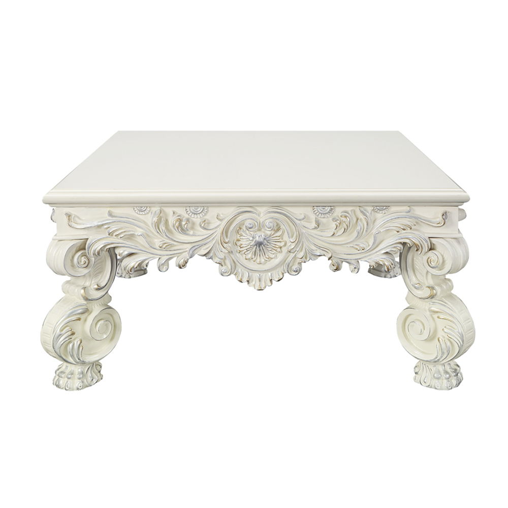Adara - Coffee Table - Antique White, beige