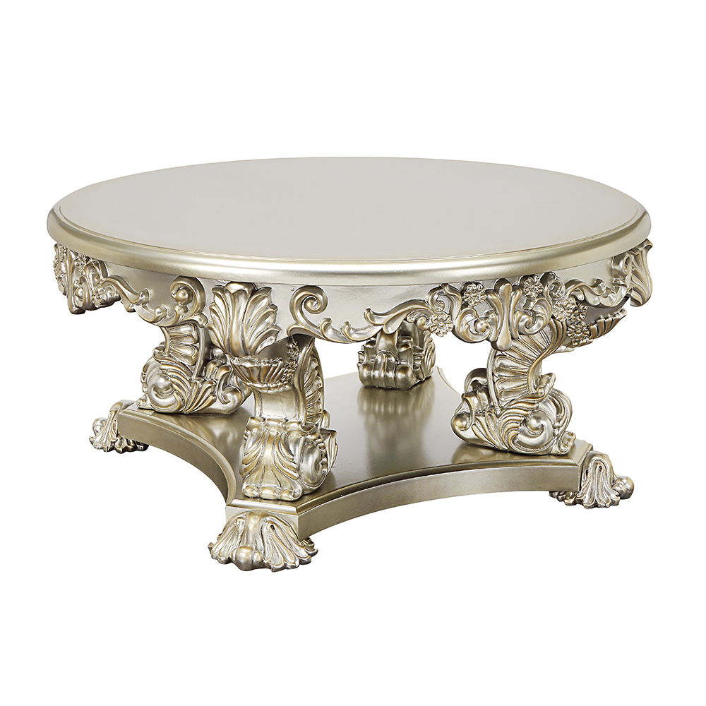 Sorina - Coffee Table - Antique Gold, beige