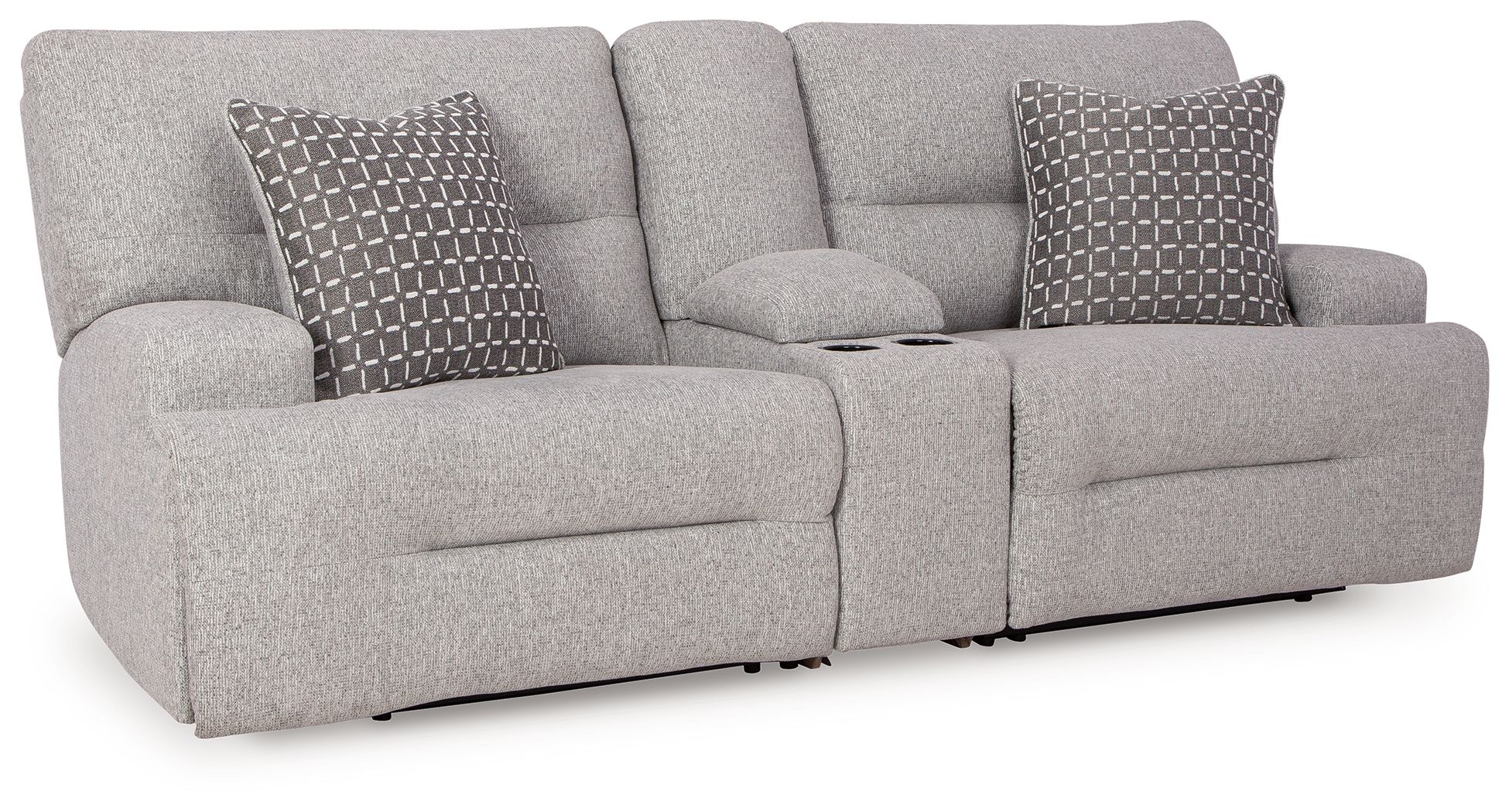 3 Pc · Power Reclining Sectional With Storage Console