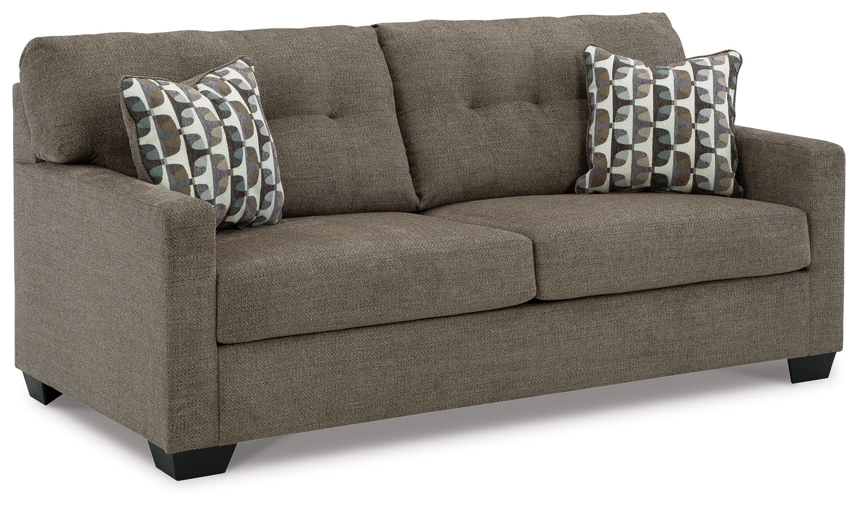 Ashley Furniture Mahoney - 2 Pc. - Sofa, Loveseat - Chocolate - Image 3