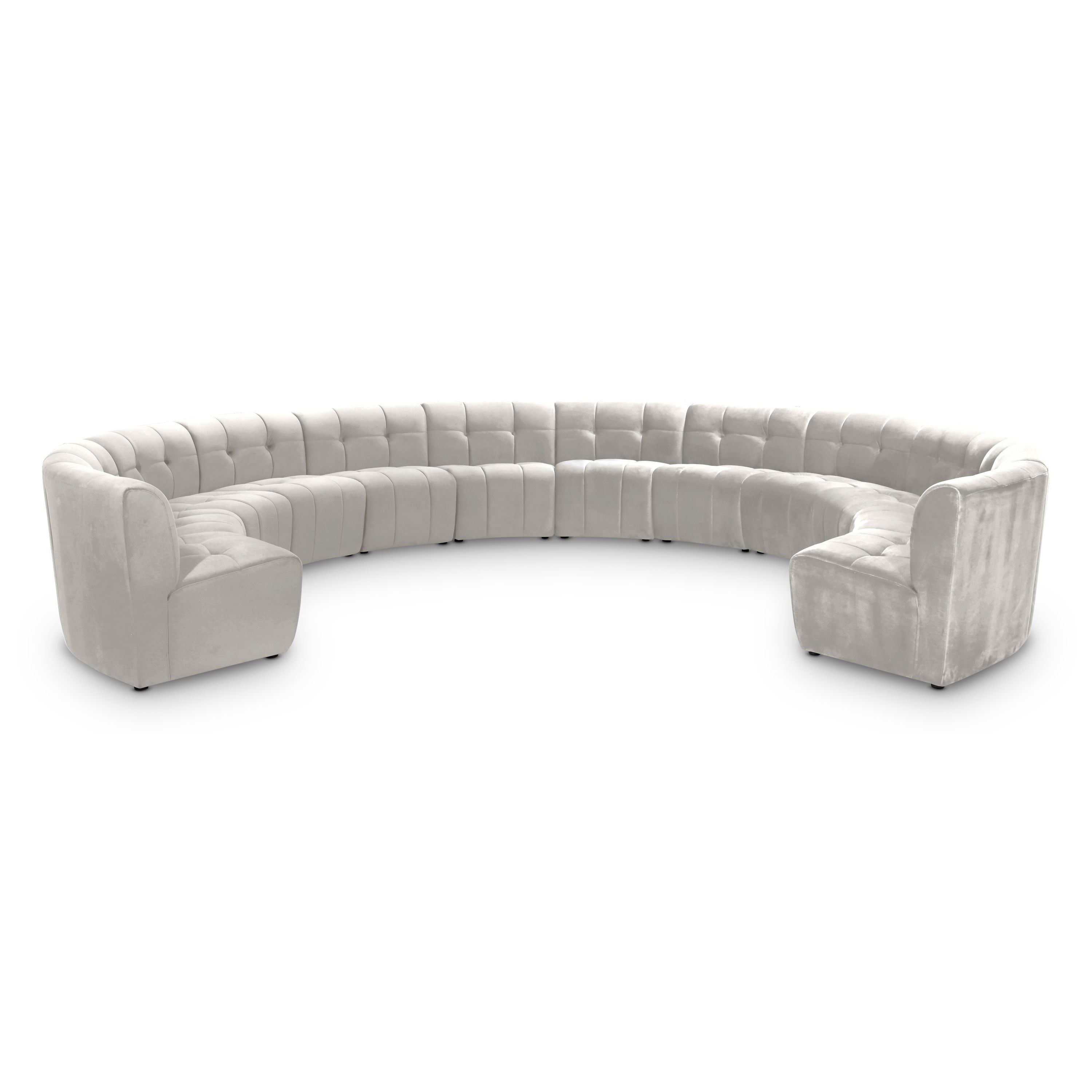 Limitless - 12 Piece Modular Sectional - Cream