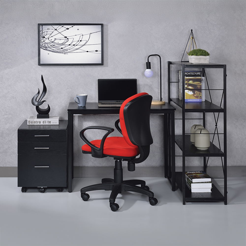 Zaidin - Writing Desk - Black, black, view 7