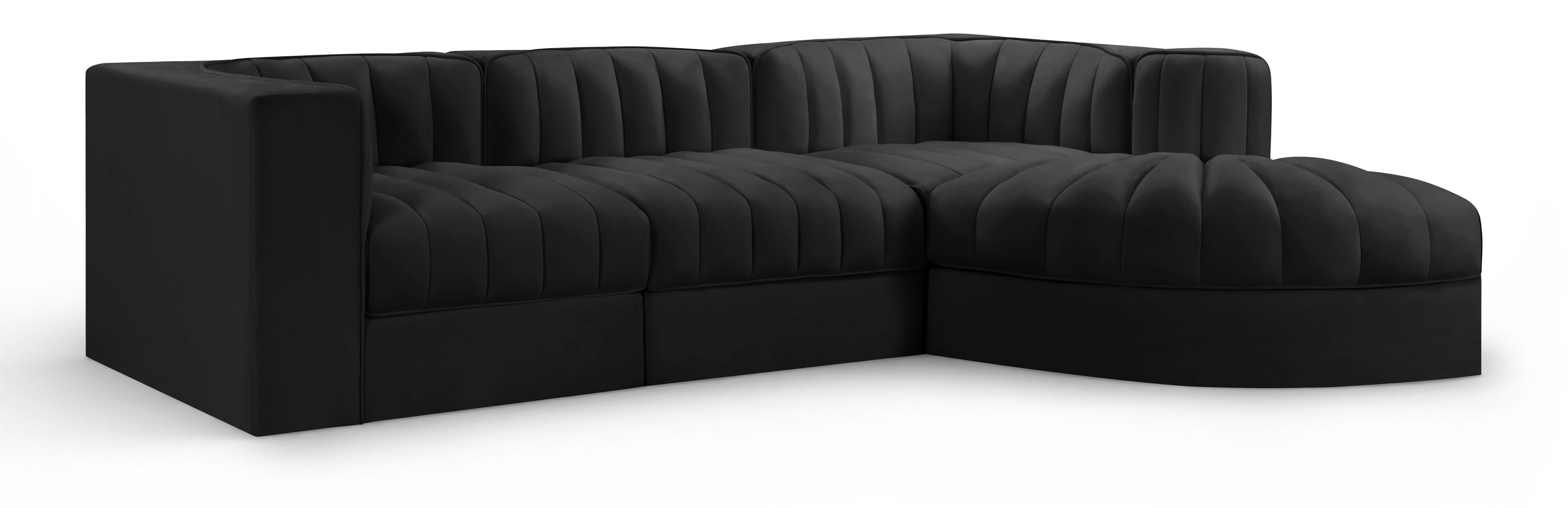 4 Pc · Modular Sectional, With Reverse Corner Chair