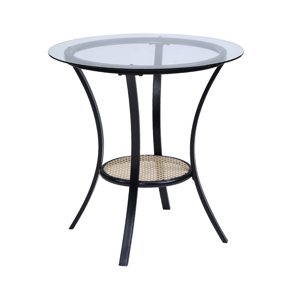 Colson - 3 Pieces Table & Chairs Set - Black, black, view 2