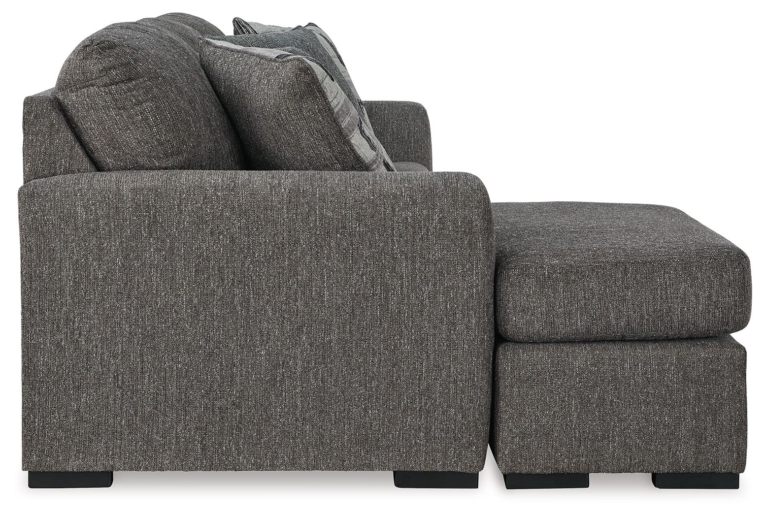 Ashley Furniture Gardiner - Sofa Chaise - Pewter - Image 6