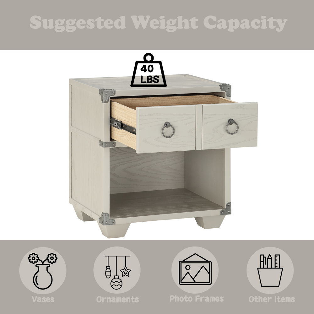 Orchest - Nightstand - Gray, beige, view 7