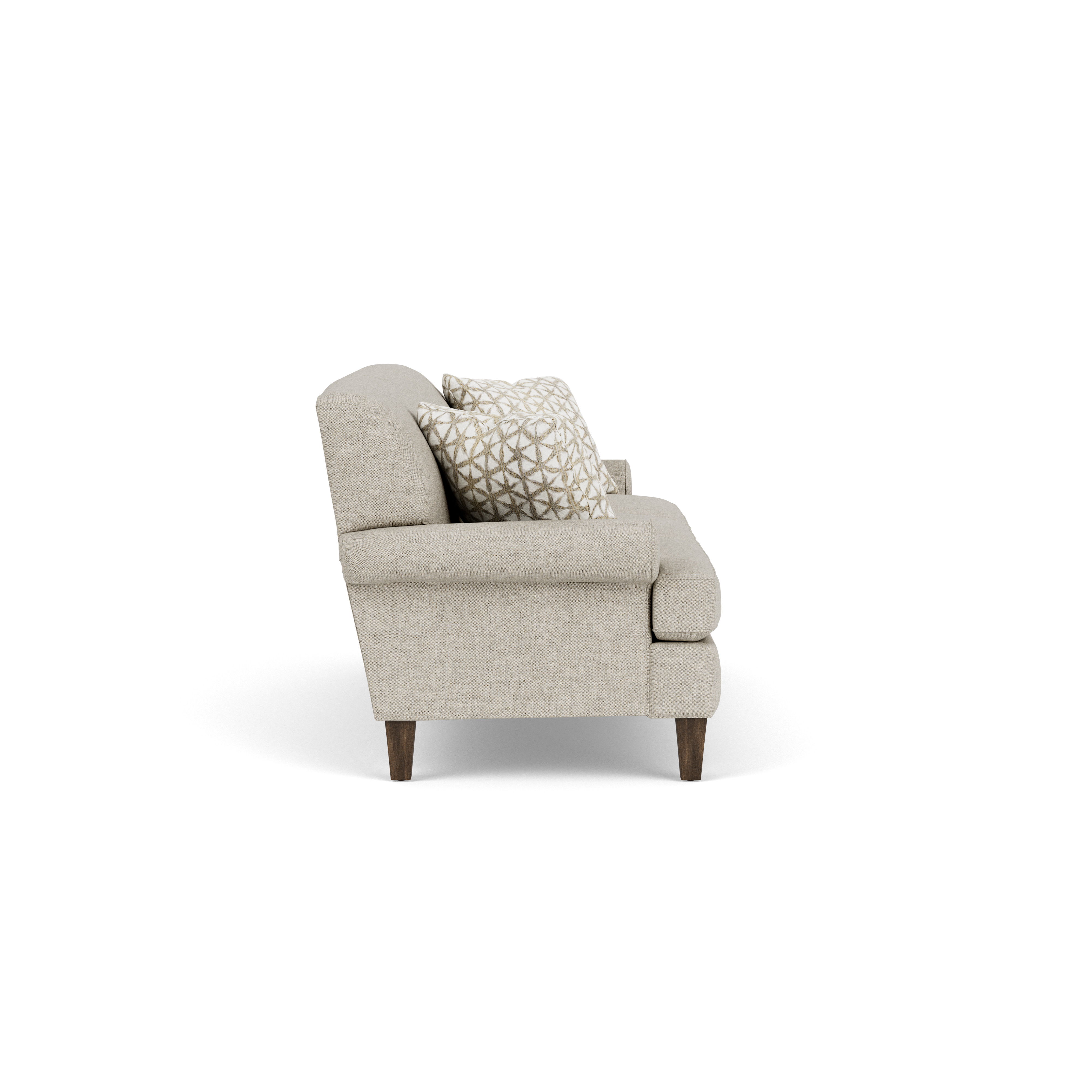 Venture - Fabric Sofa, white, view 6