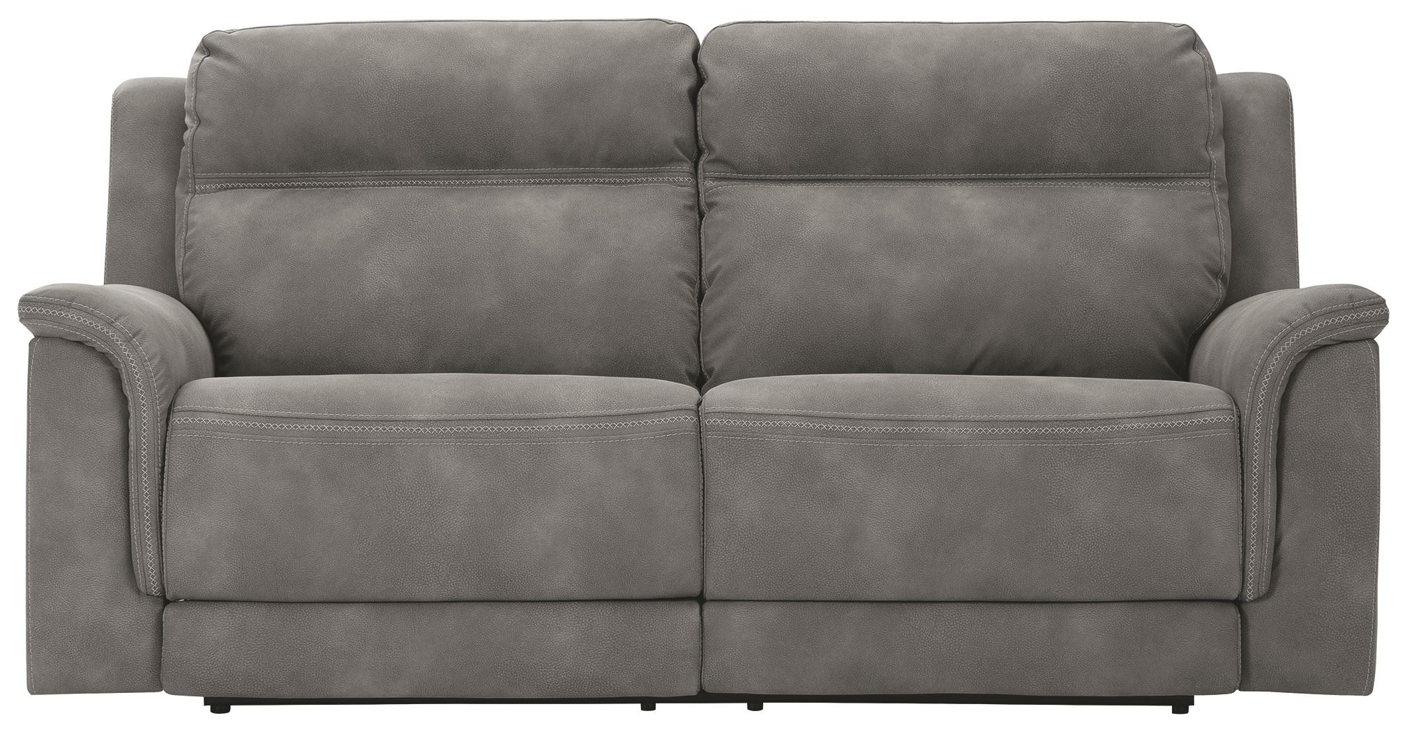 Ashley Next-Gen DuraPella 2 Seat PWR REC Sofa ADJ HDREST - Slate