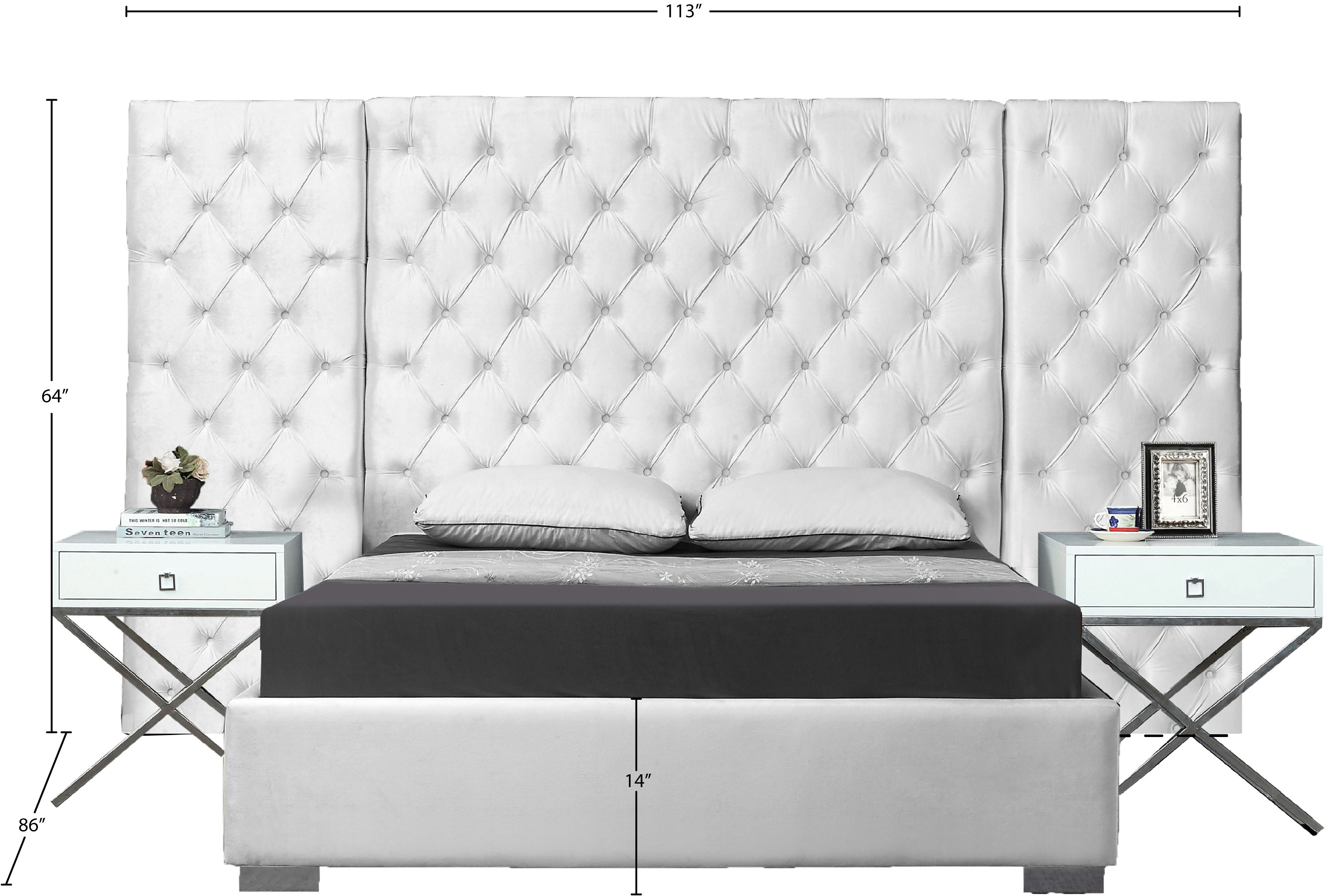 Grande - Queen Bed - White