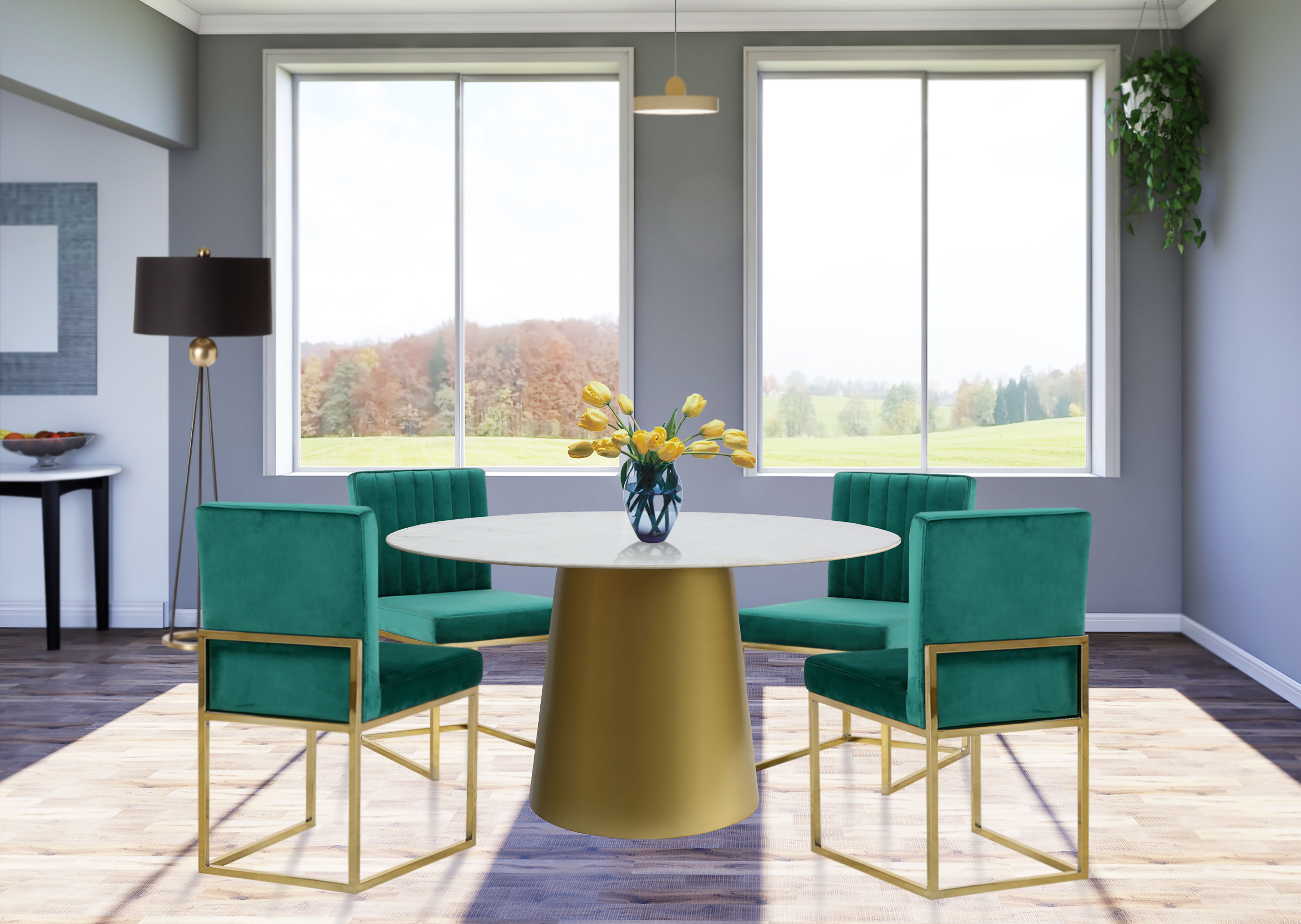 Sorrento - Dining Table - White