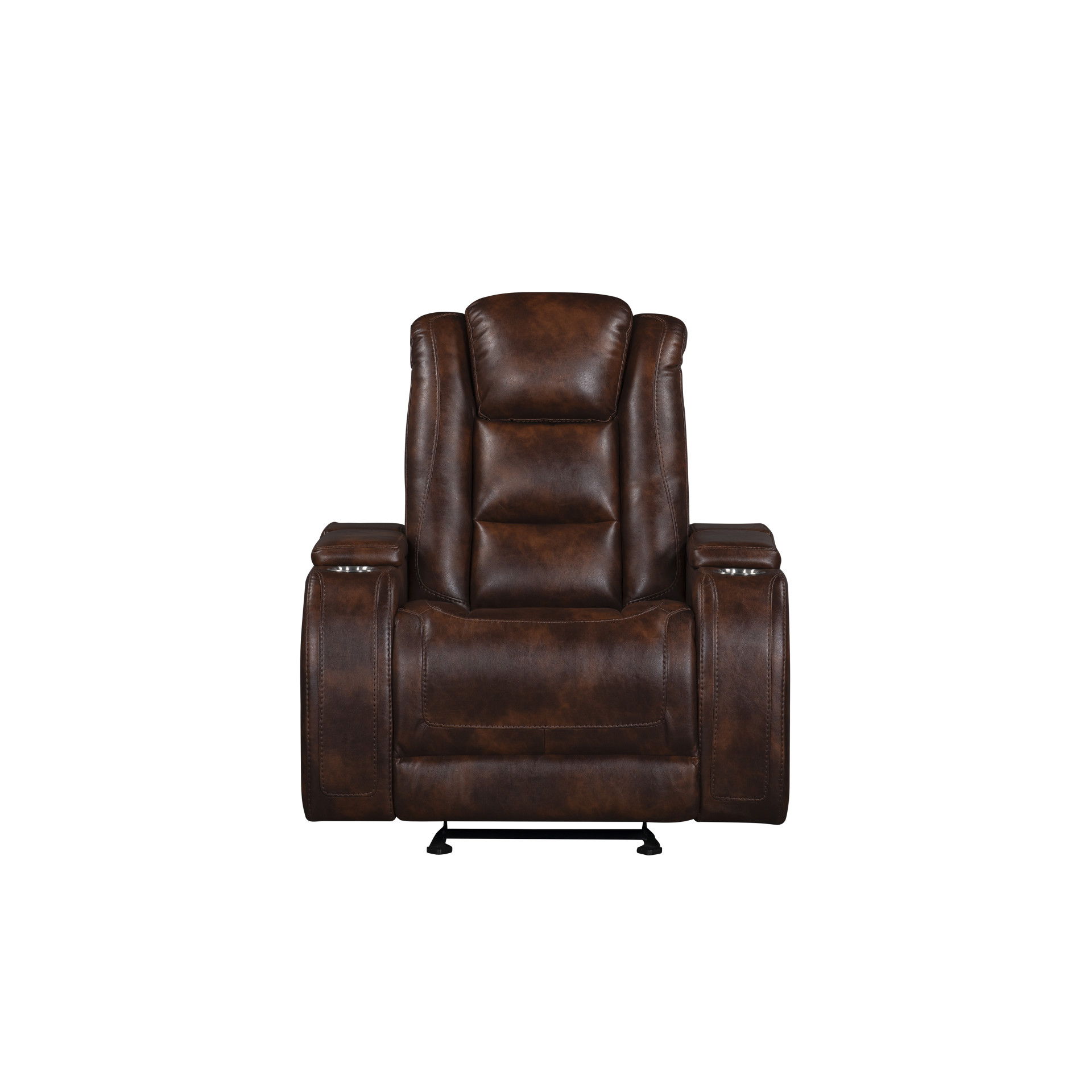 Chester - Glider Recliner - Brown