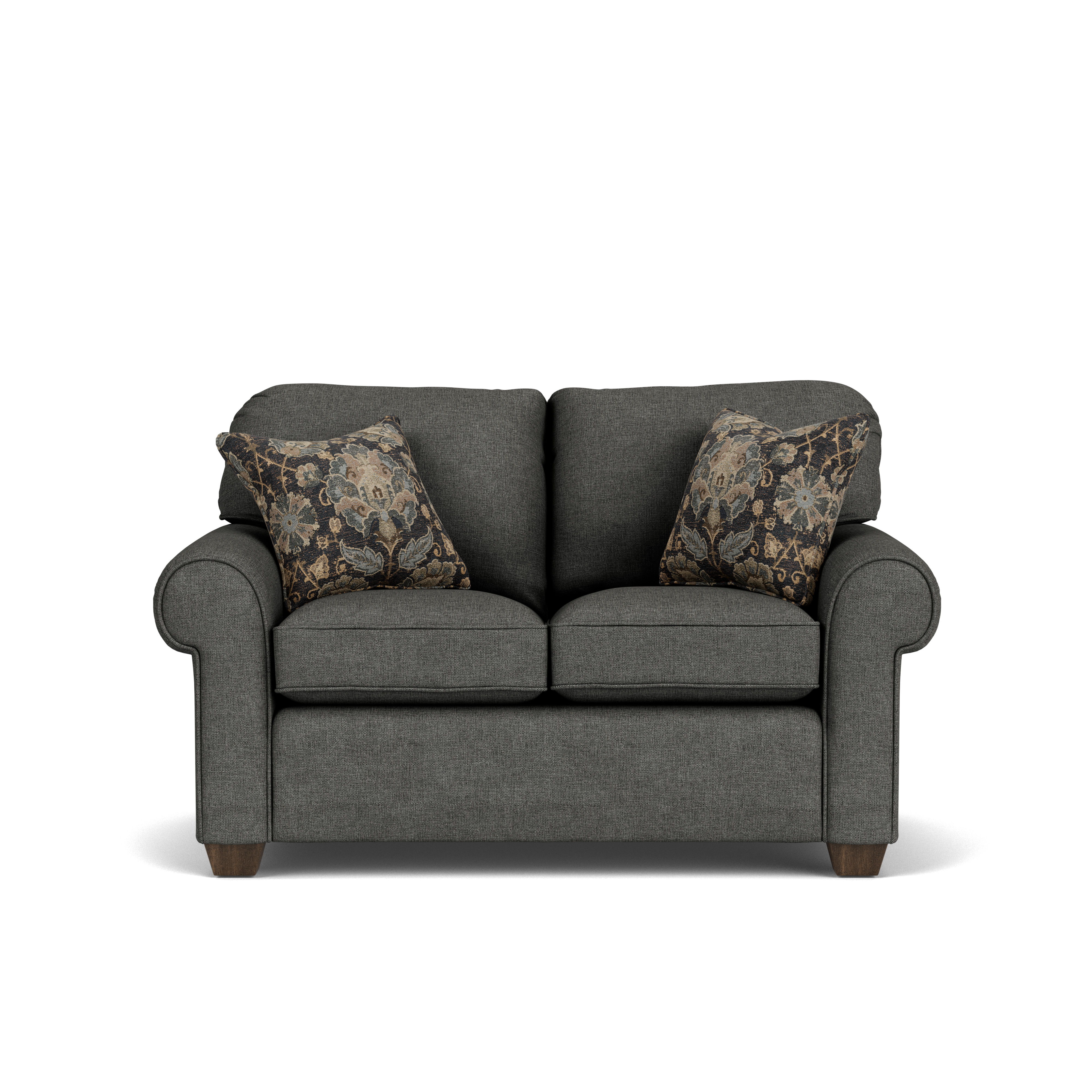 Thornton - Fabric Loveseat, gray, view 8