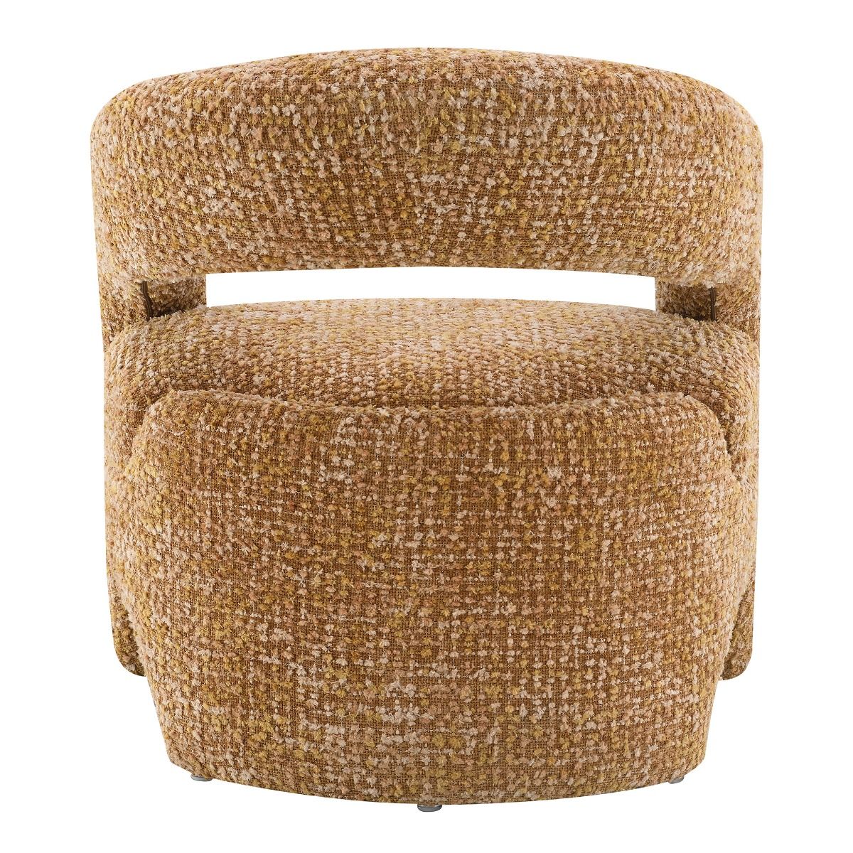 Pelia - Accent Chair - Orange Tweed, orange, view 5
