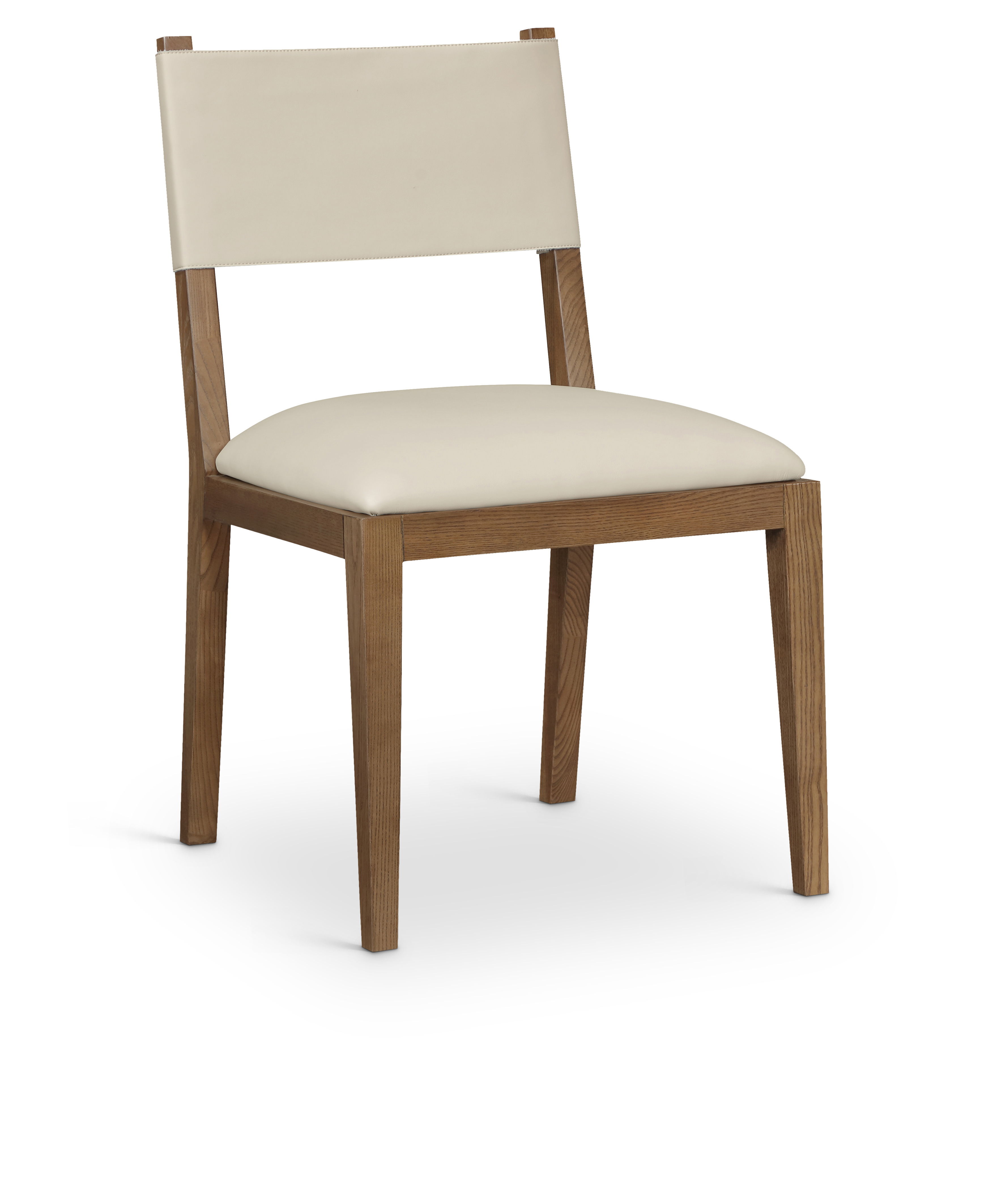 Avon - Vegan Leather Dining Side Chair (Set of 2) - Beige