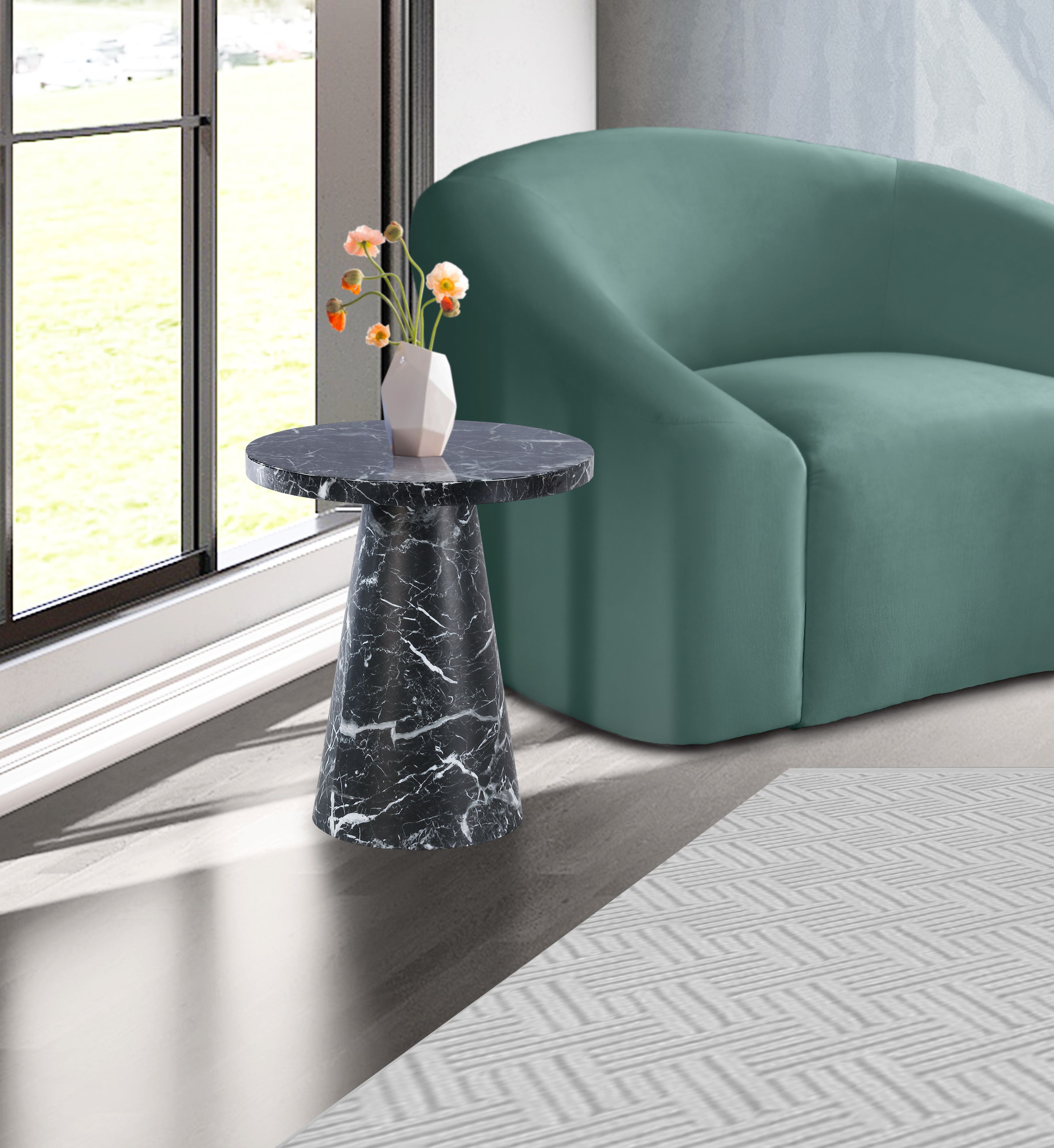 Omni - End Table - Black