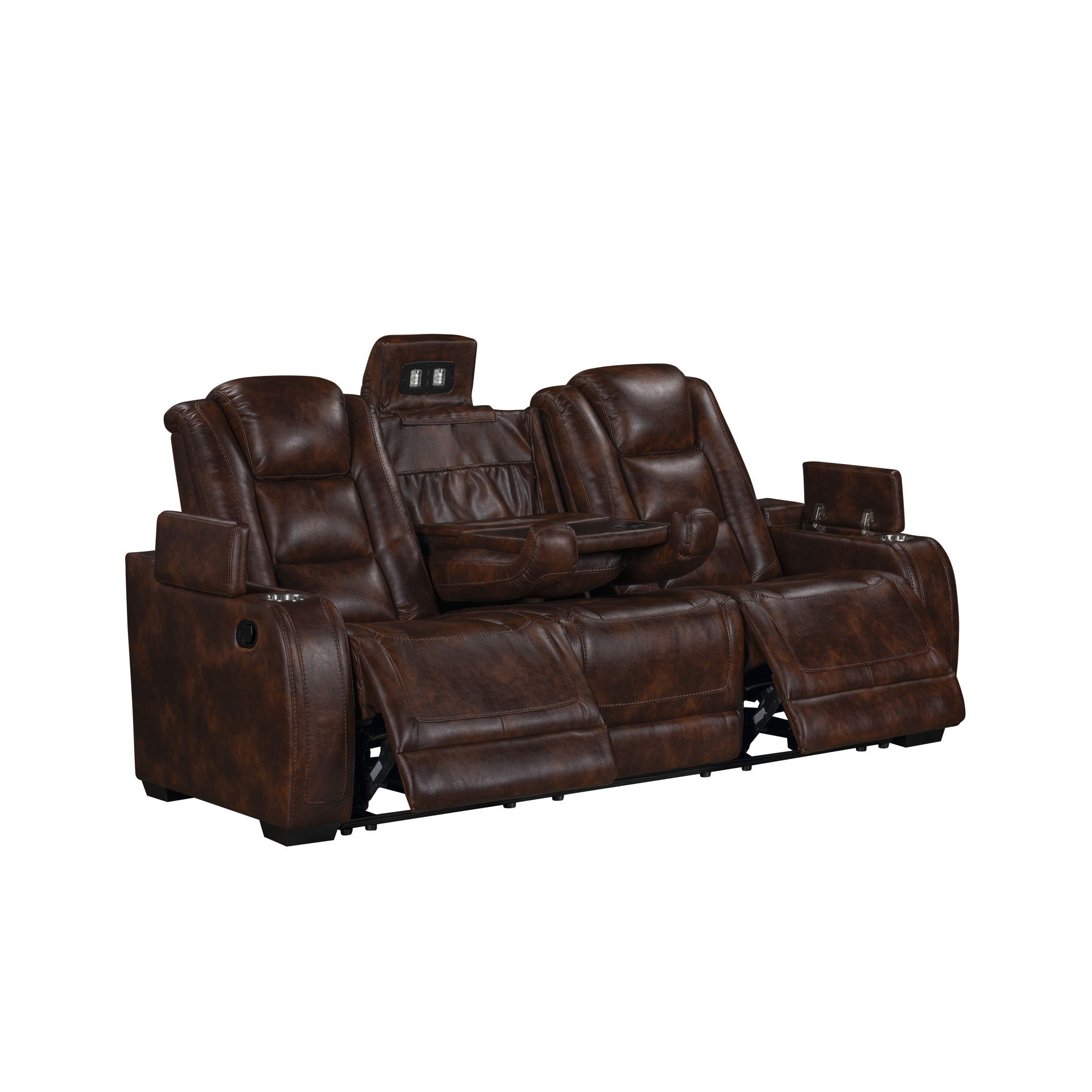 Chester - Reclining Sofa - Brown