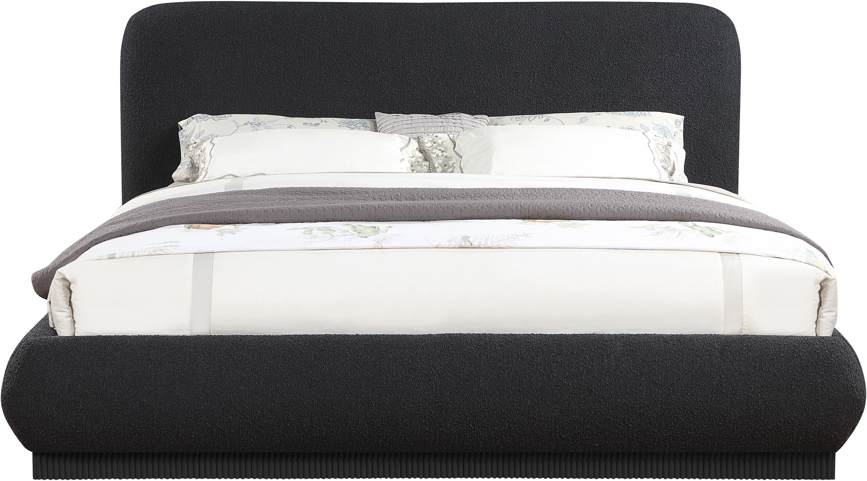 Rigby - Queen Bed With Black Base - Black