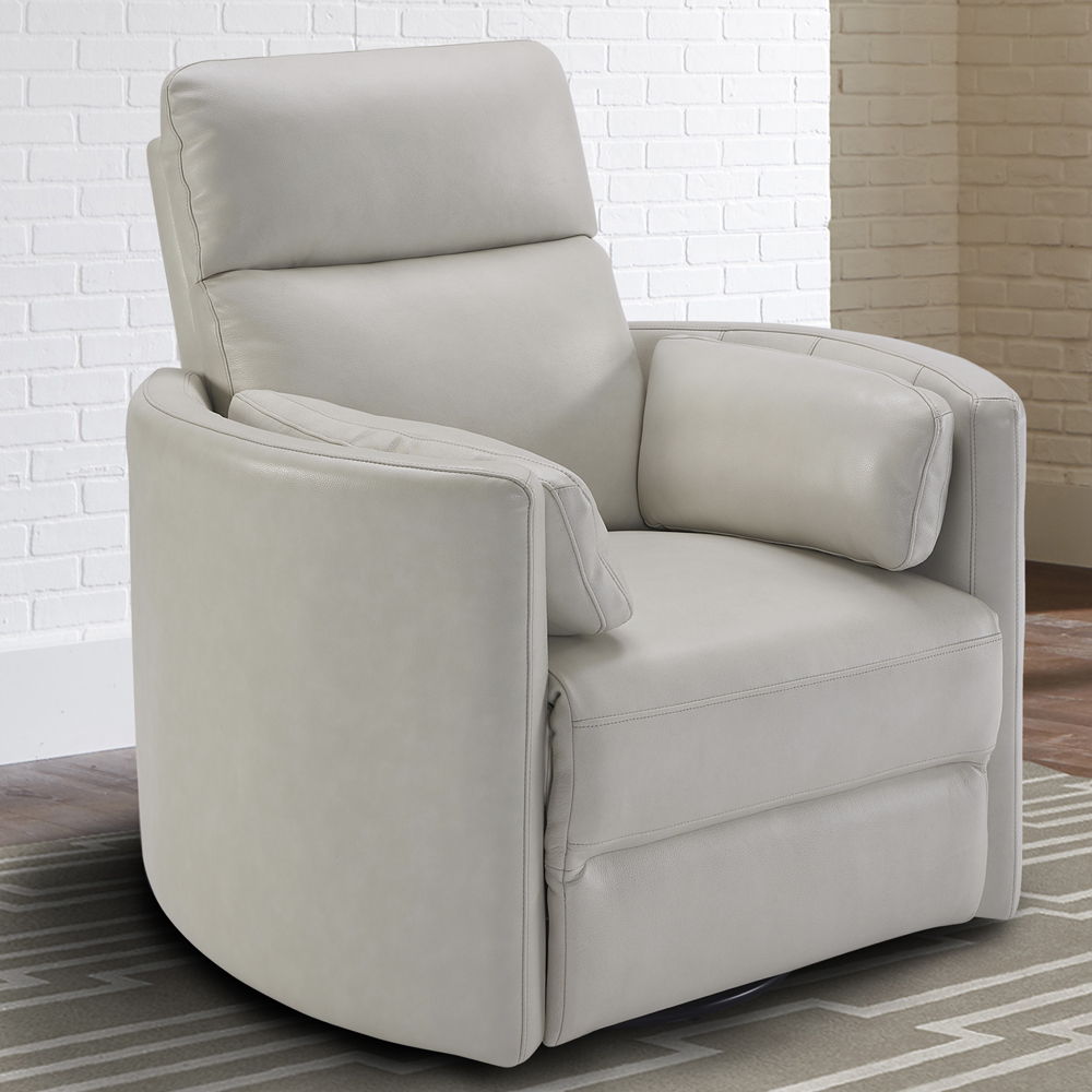 Parker House Radius - Powered by Freemotion Power Cordless Swivel Glider Recliner - Florence Ivory