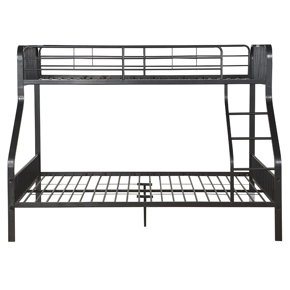 Caius - Twin Long/Queen Bunk Bed - Gunmetal, dark gray, view 8