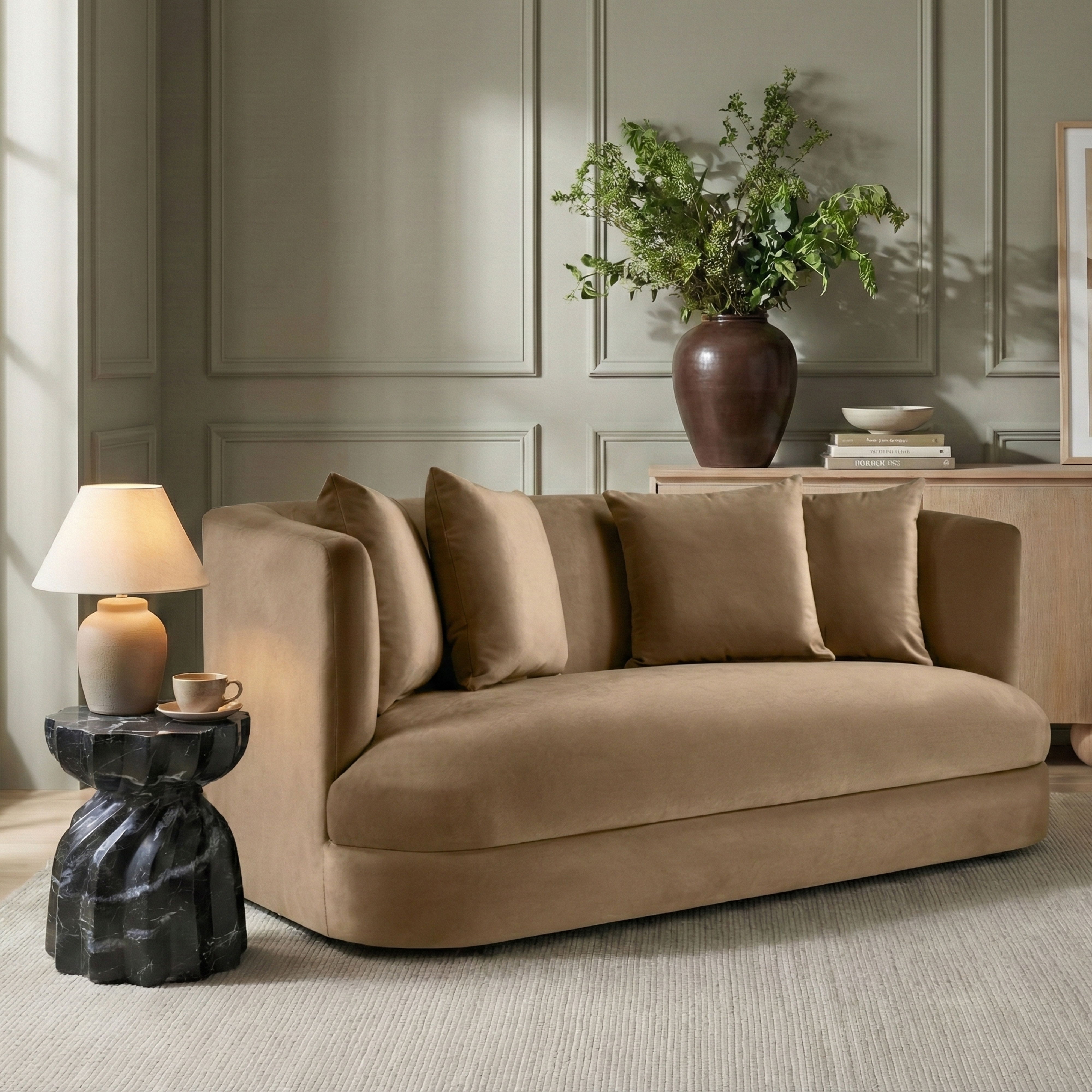 Alder - Loveseat - Beige