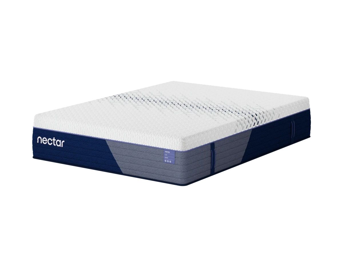 Nectar Luxe Hybrid - Full Mattress - White