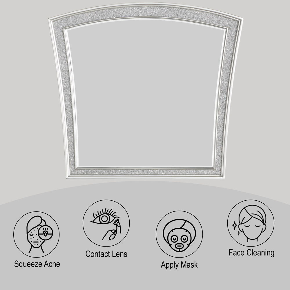 Maverick - Mirror - Platinum, silver, view 4