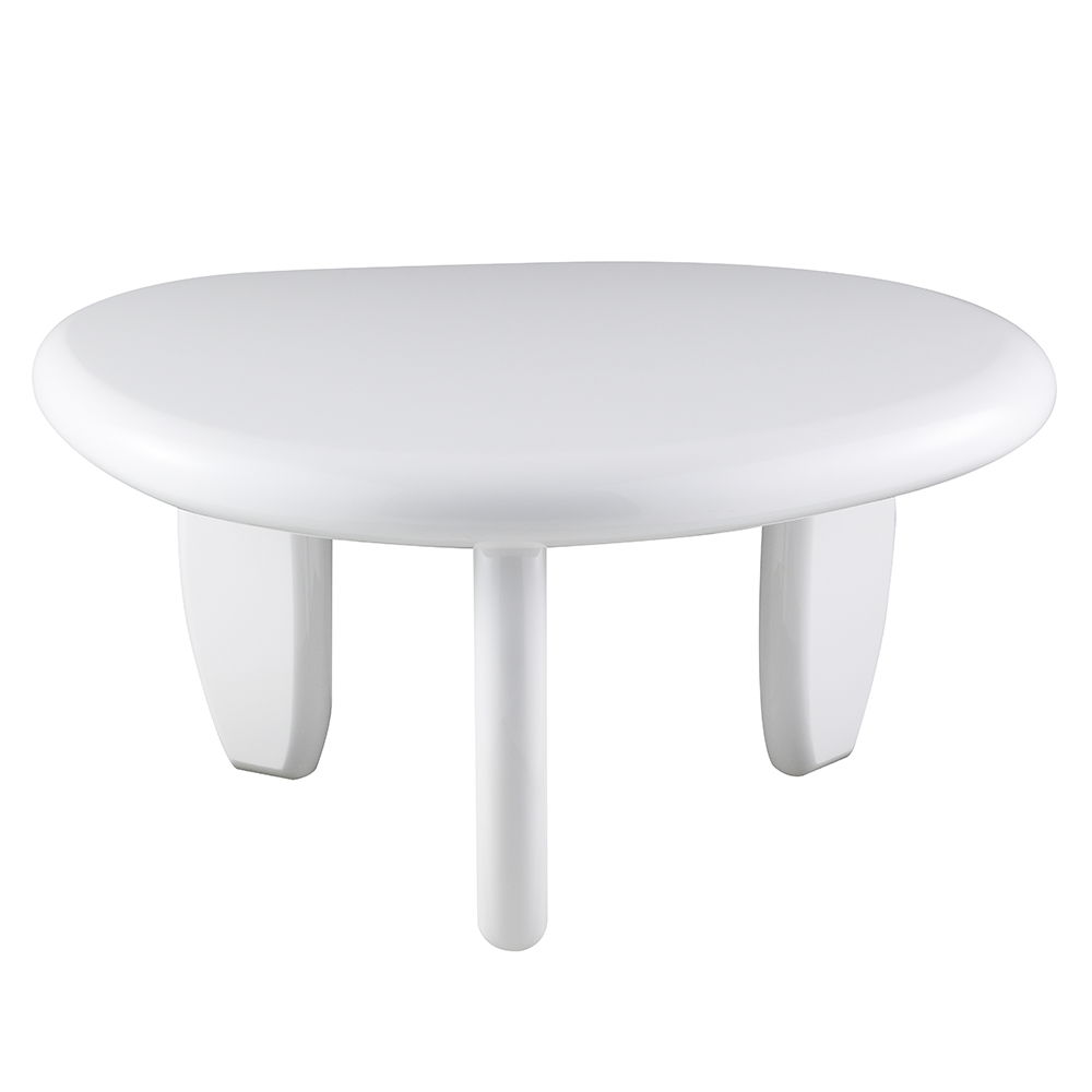 Wylie - End Table - White High Gloss, white, view 6