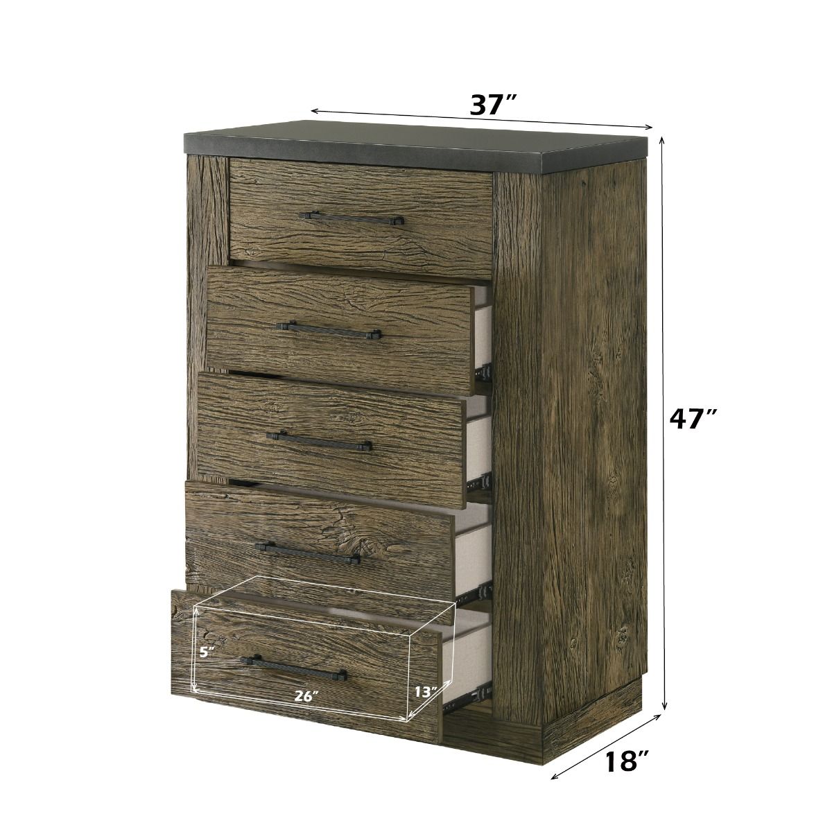 Lance - Chest - Tree Bark, light brown, view 6