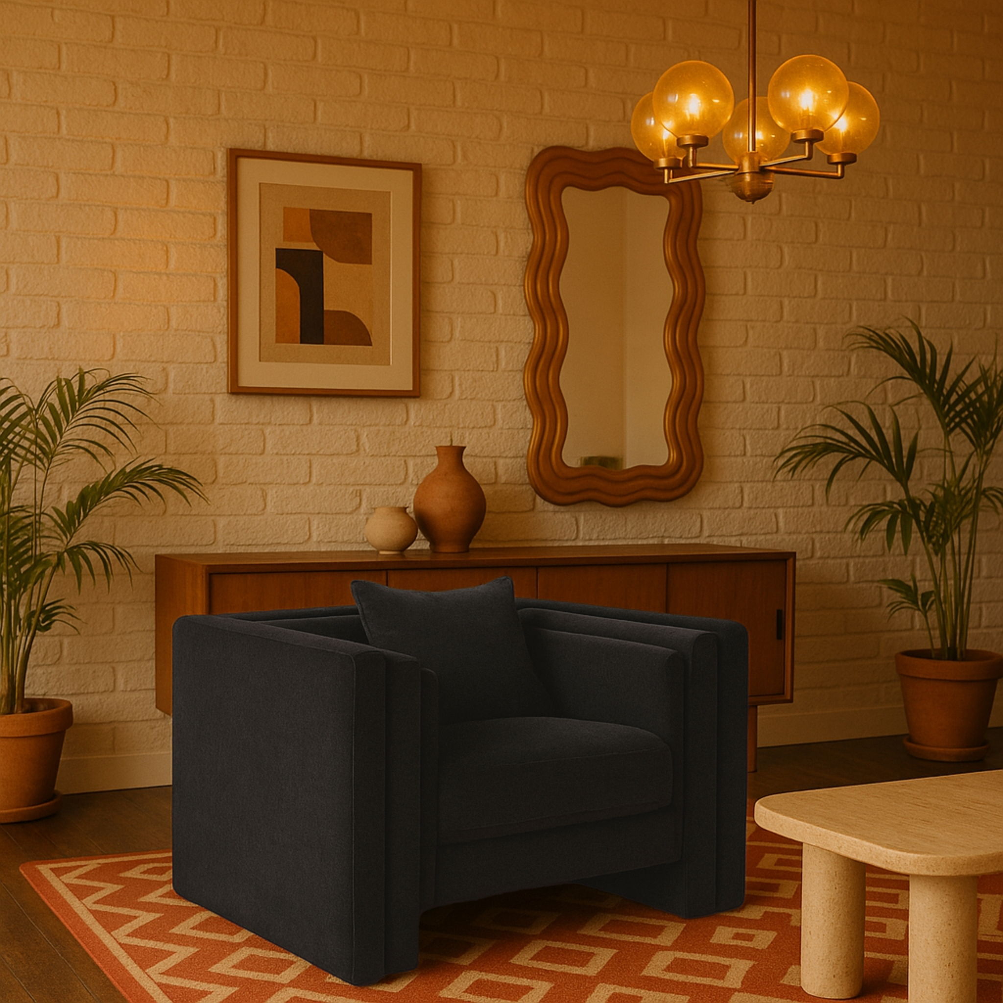 Everett - Chair - Black