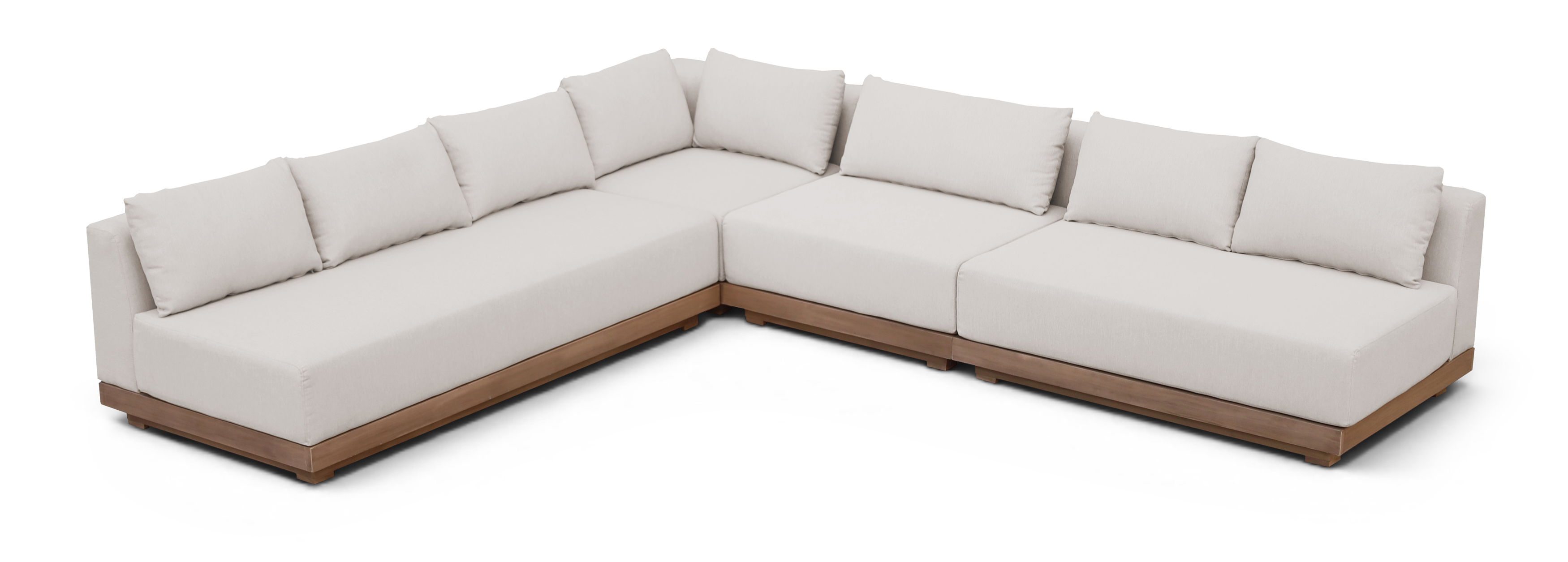 4 Pc · Outdoor Patio Modular Sectional