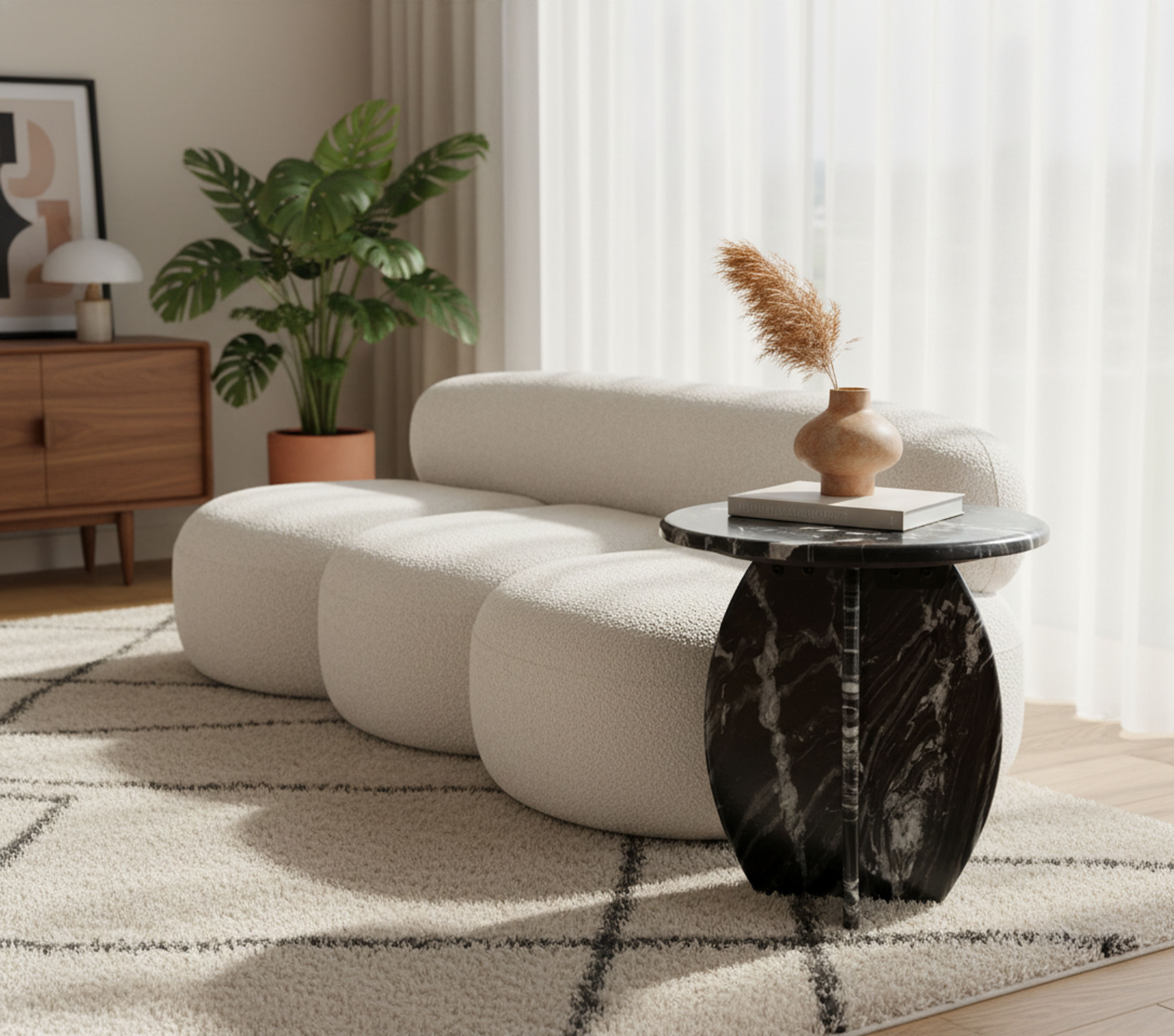 Formentera - End Table - Black