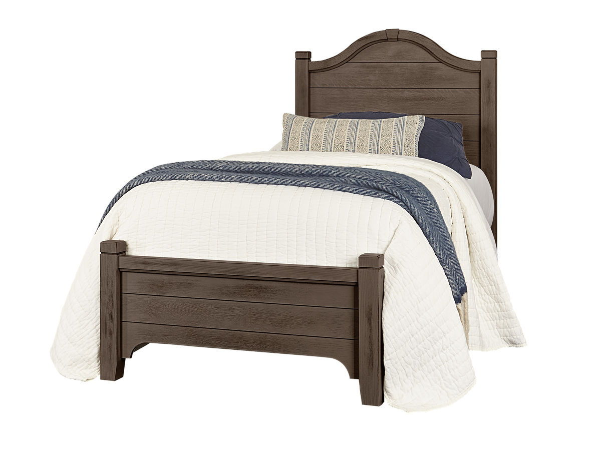 Vaughan-Bassett Bungalow - Twin Arched Bed - Folkstone