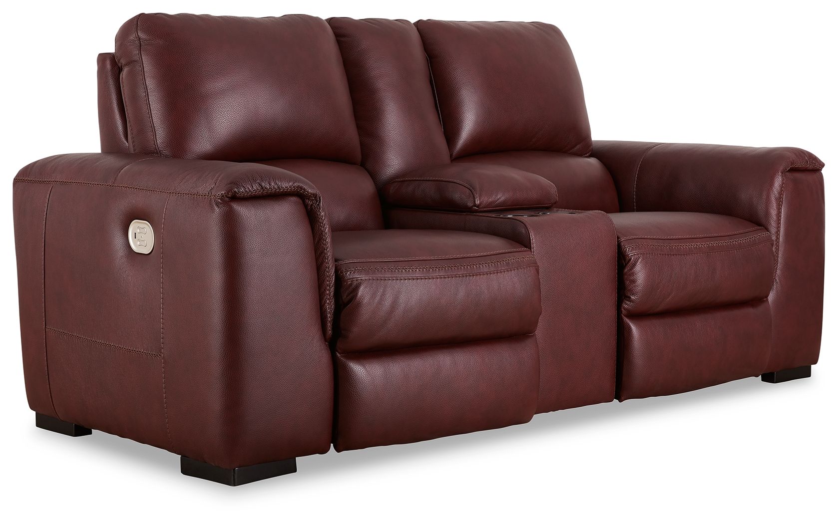 Ashley Alessandro PWR REC Loveseat/CON/ADJ HDRST - Garnet