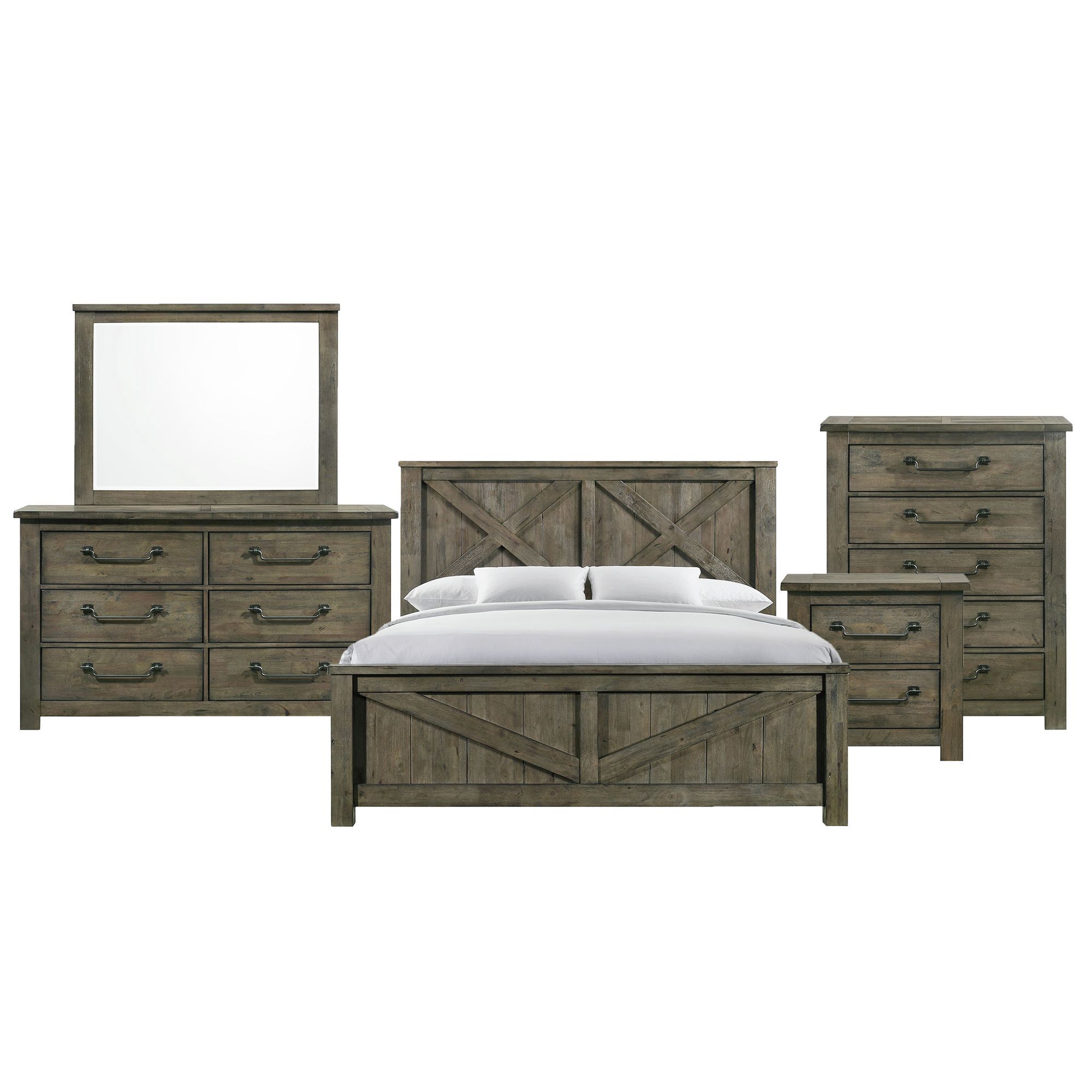King · 5 Pc · Bedroom Set