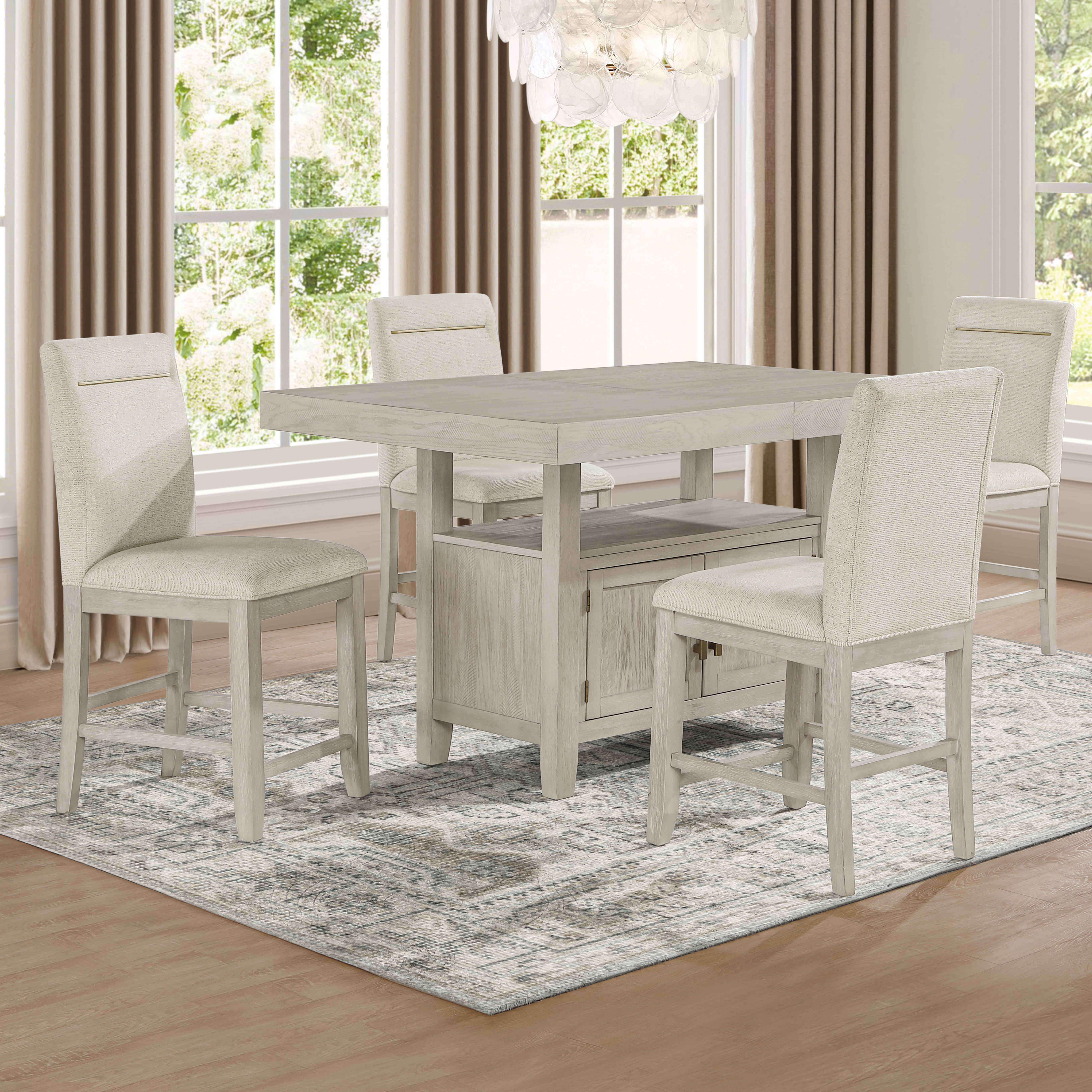 5 Pc · Counter Dining Set