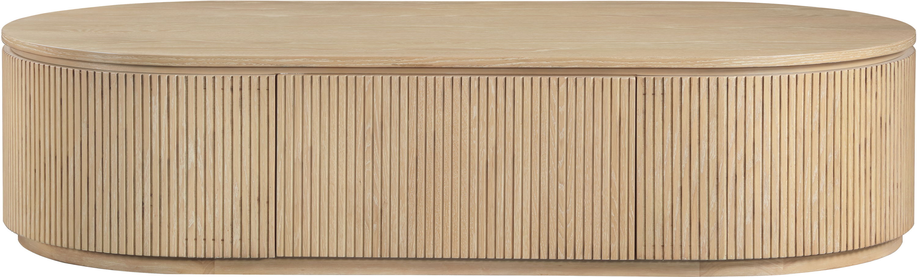 Moana - 64" Rubberwood Coffee Table - Natural