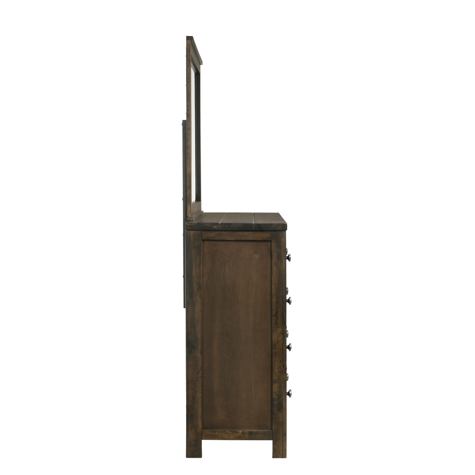 Blue Ridge - Dresser - Rustic Gray, dark brown, view 5