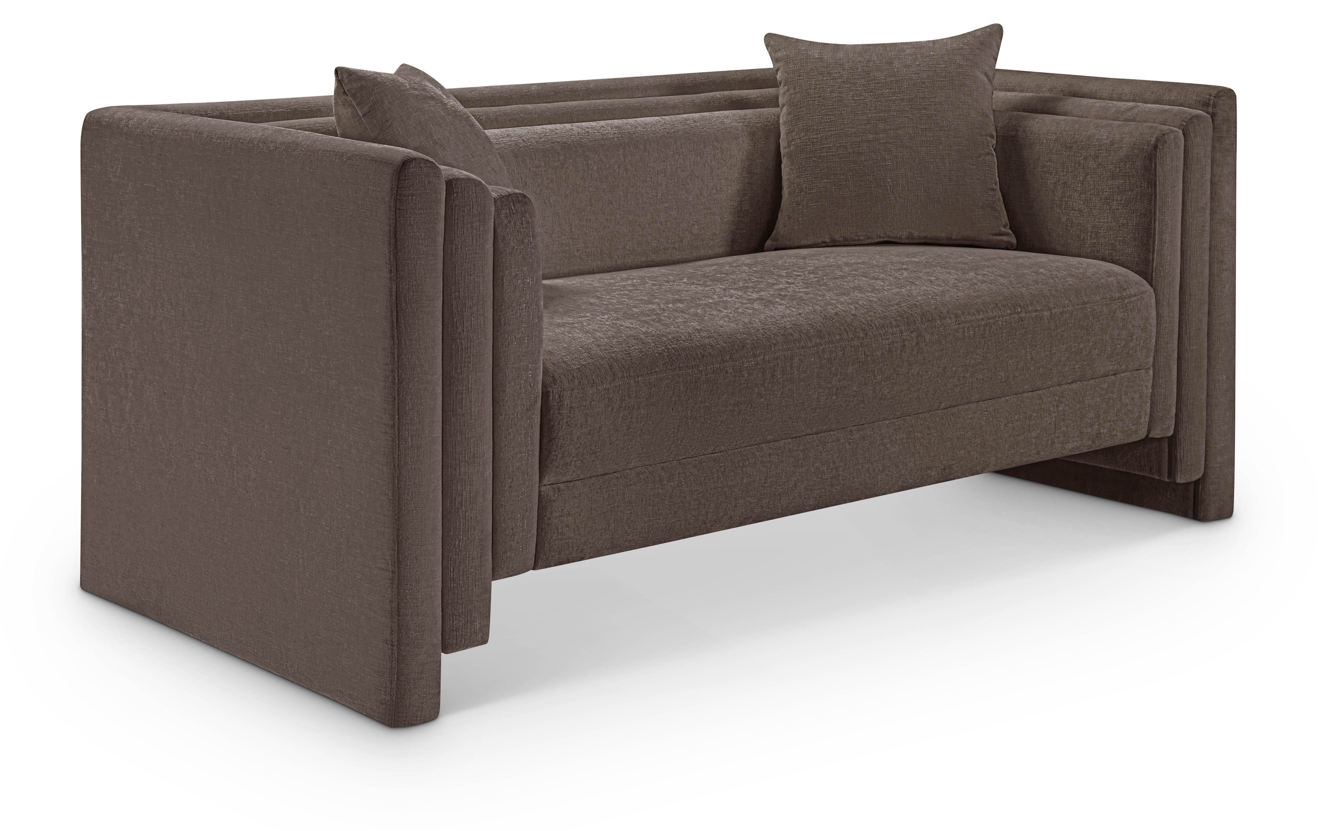 Everett - Loveseat - Brown