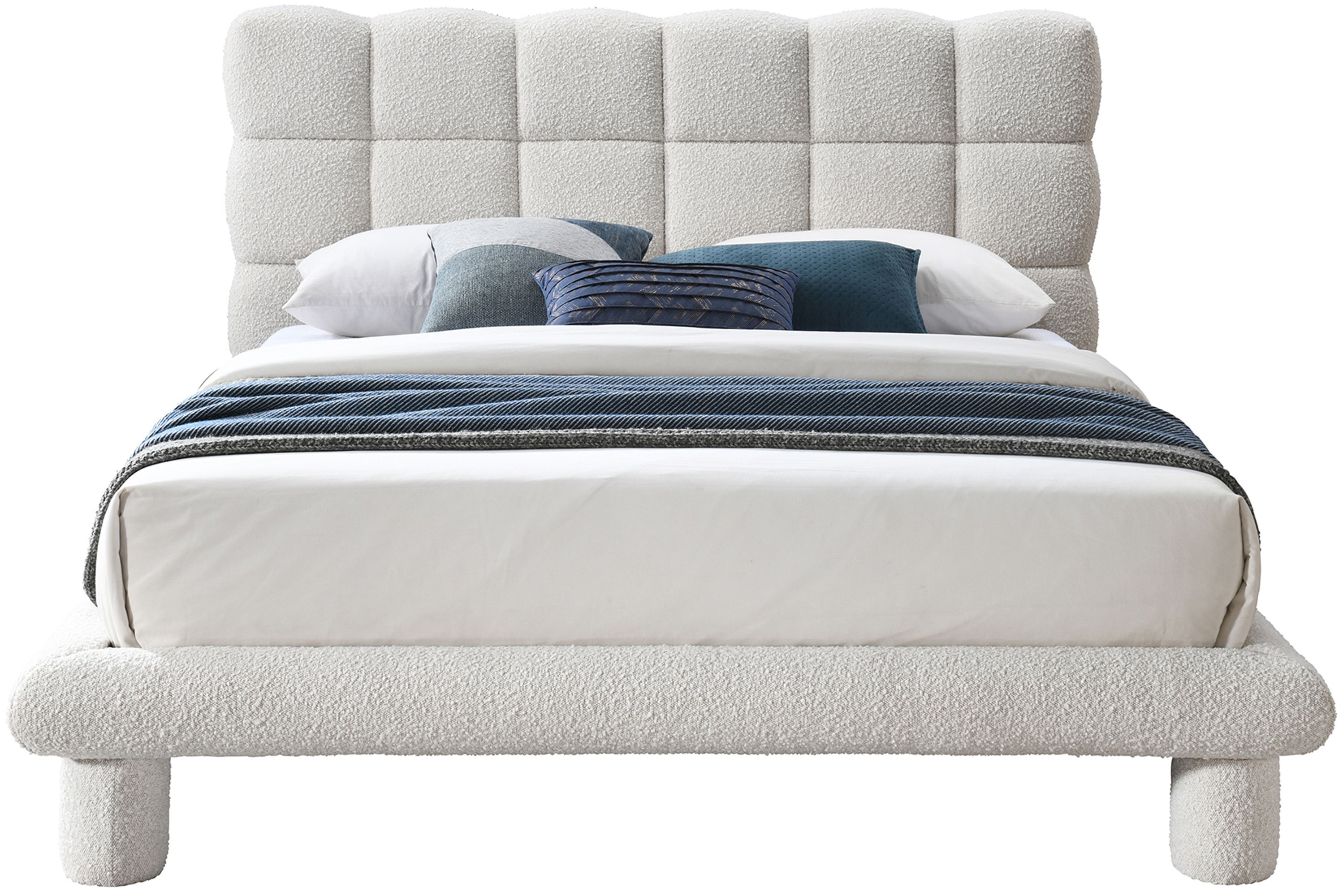 Deco - Queen Bed - Cream