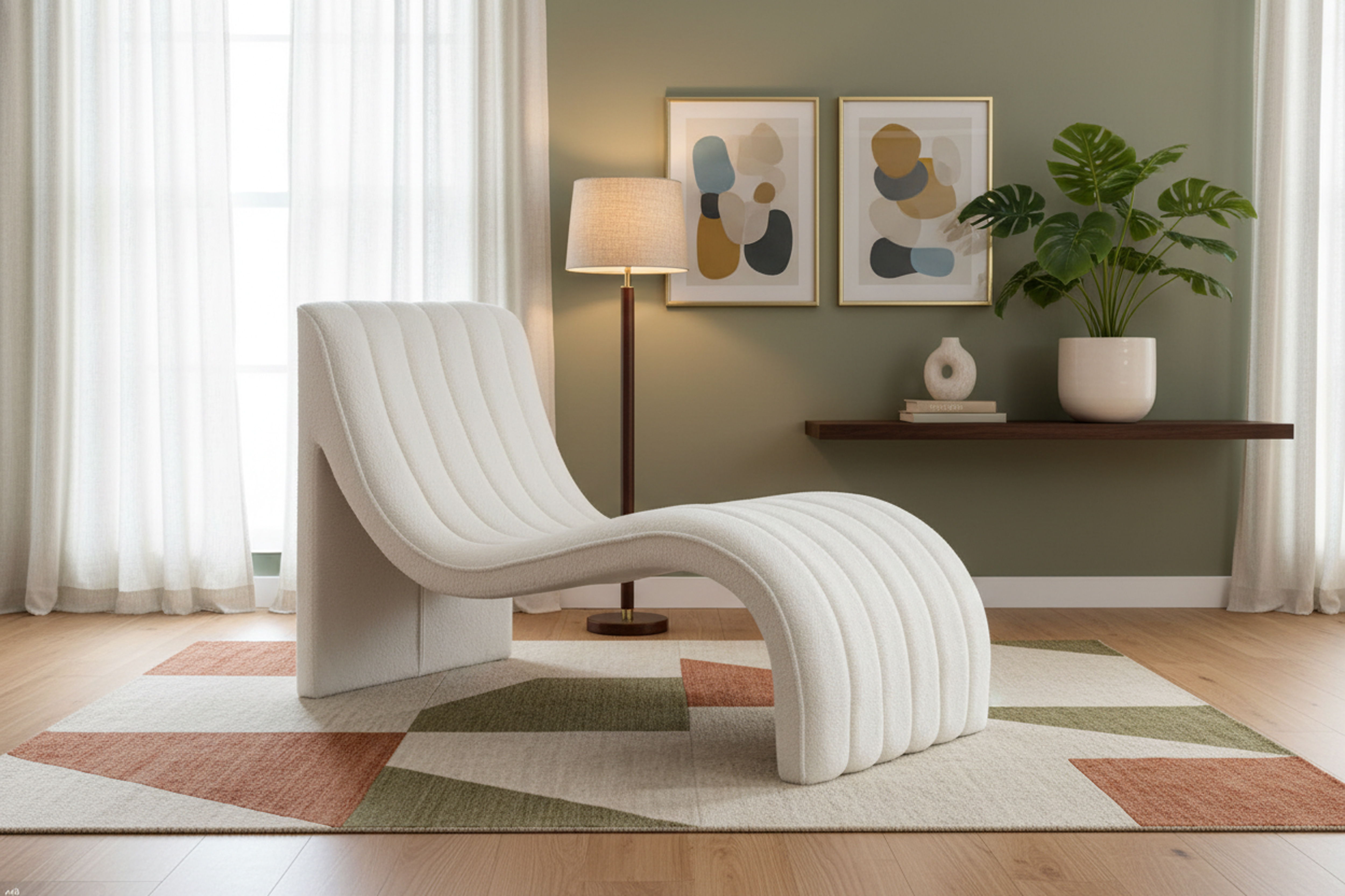 Orian - Chaise - Cream