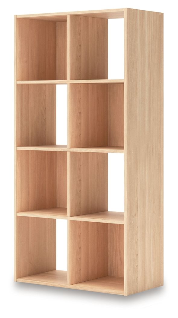 Ashley Furniture Piperton - Eight Cube Organizer - Tan - Image 4