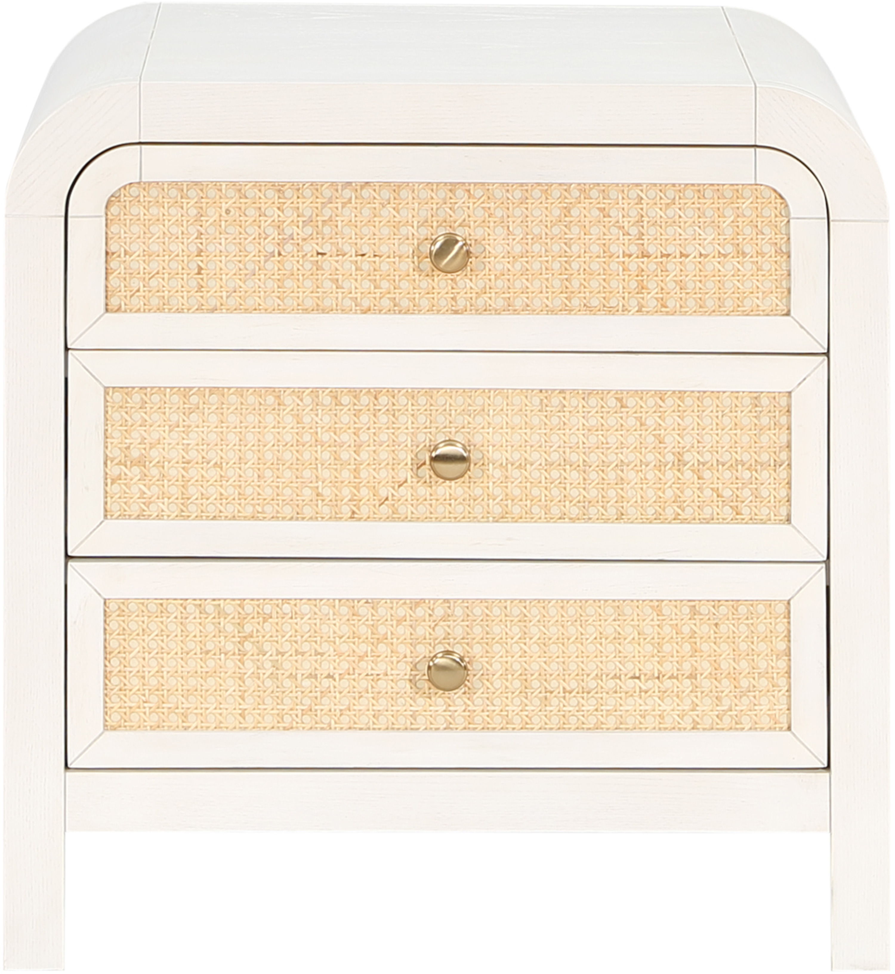 Siena - Night Stand - White