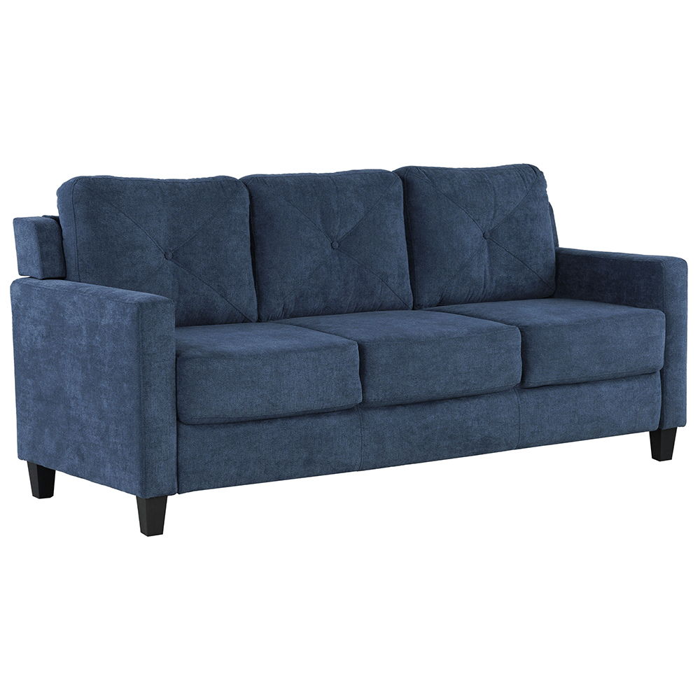 Horatio - Sofa - Navy Chenille, blue