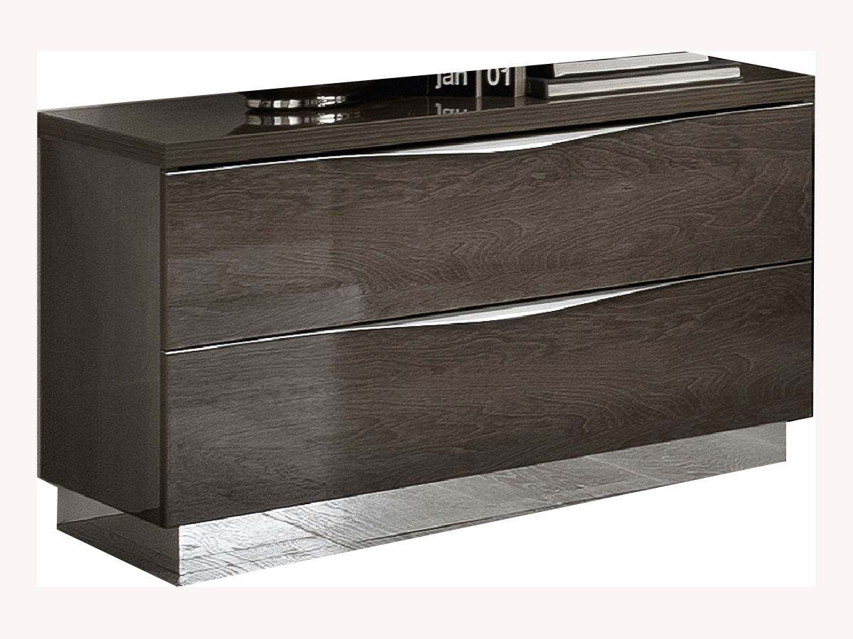 Platinum - "Legno" Nightstand - Silver Birch