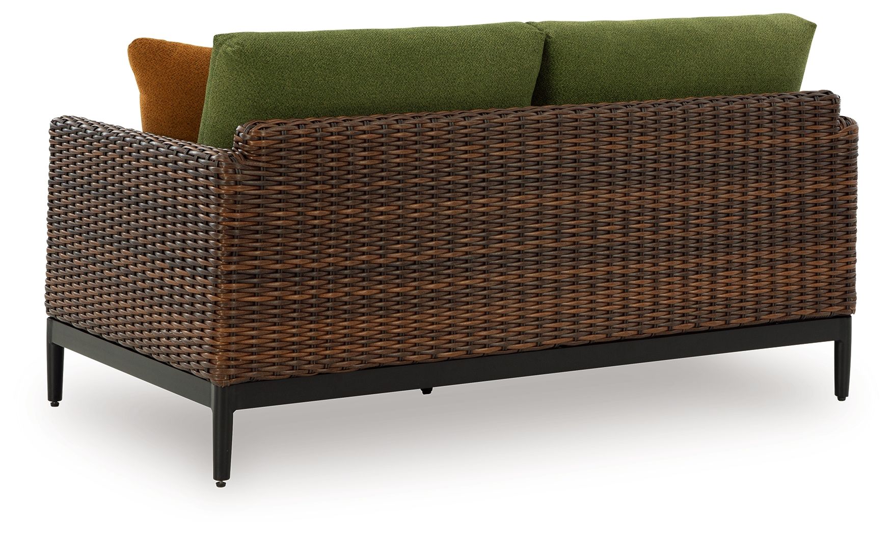 Ashley Furniture Horizon Hall - 6 Pc. - Lounge Set With Loveseat - Brown / Green - Image 5