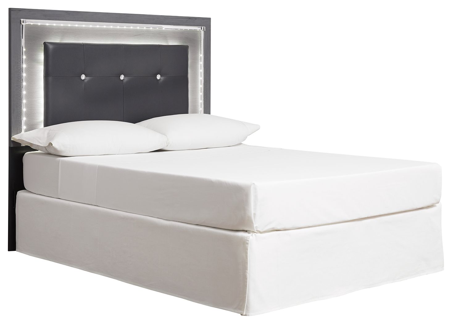 Lodanna – Full UPH Panel Headboard – Gray