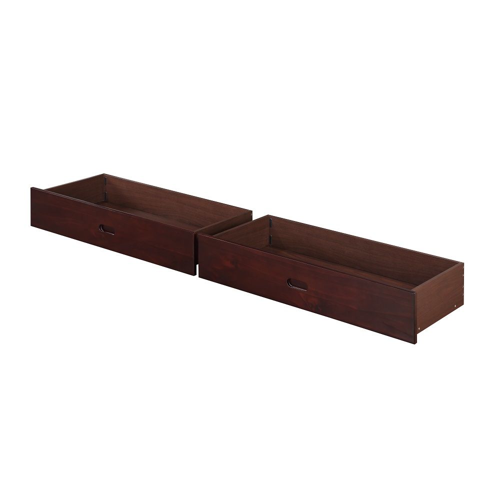 Nissa - Drawers (Set of 2) - Espresso, dark brown