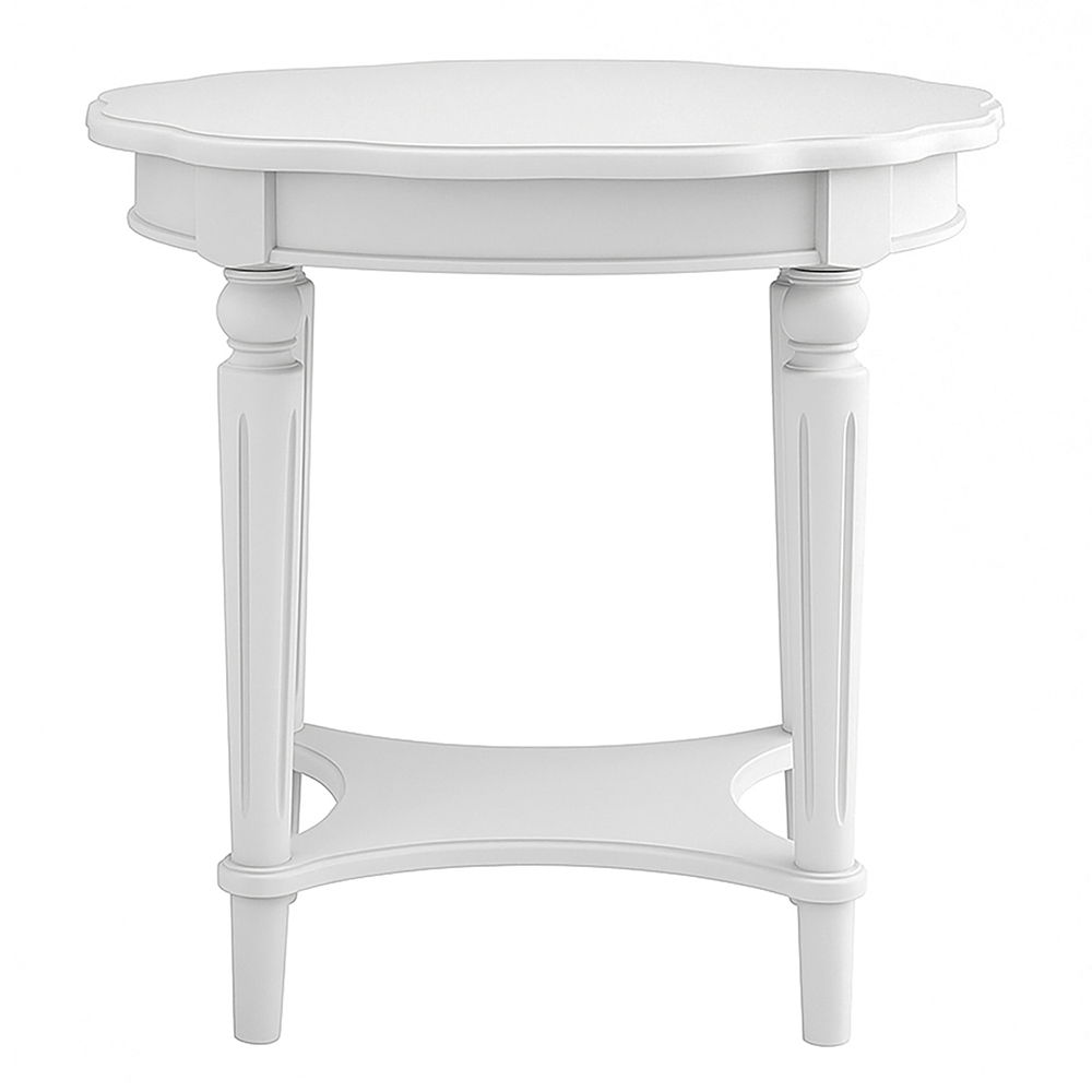 Fordon - End Table - Antique White, beige, view 7