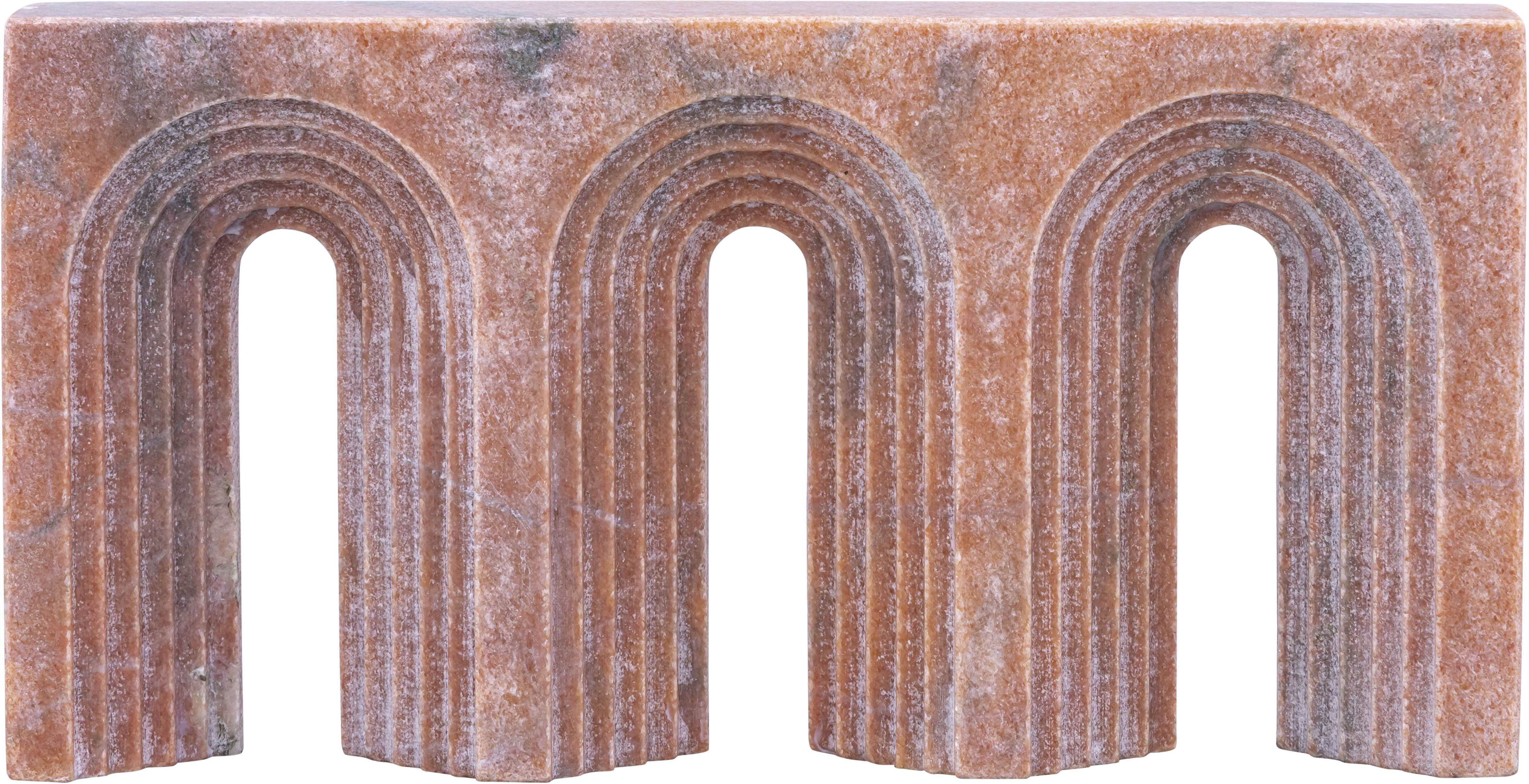 Curva - Marble Decorative Object - Pink
